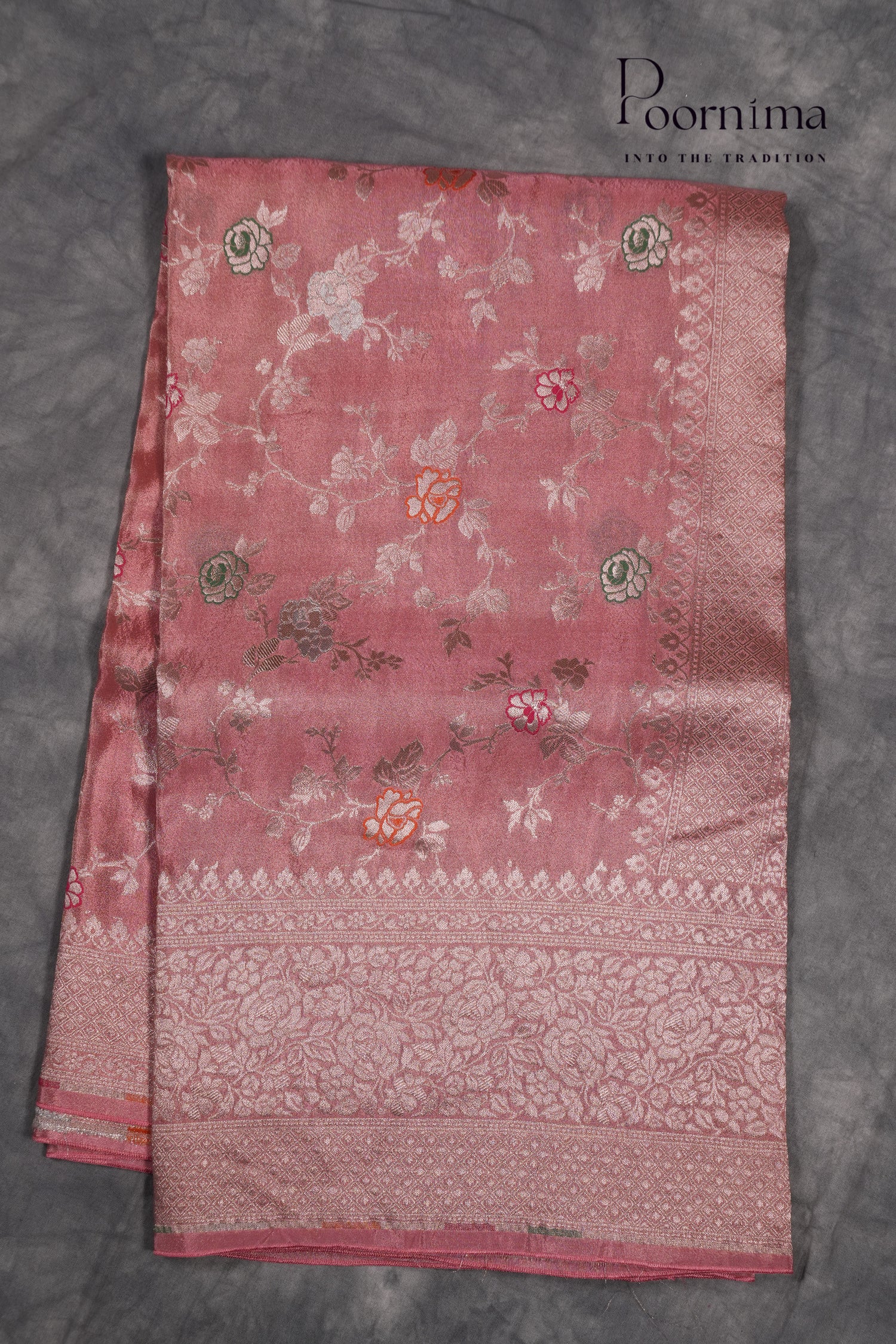 BENARASI PATTU SAREE- PINK