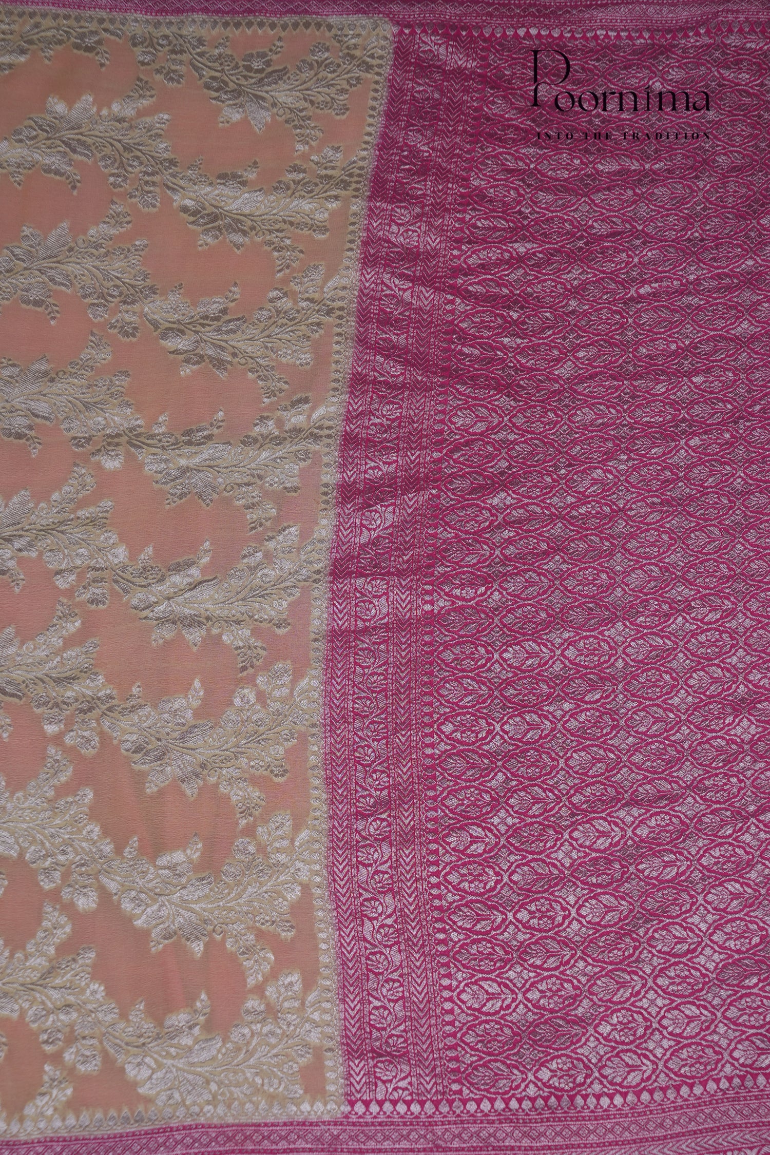 BENARASI SAREE- CREAM
