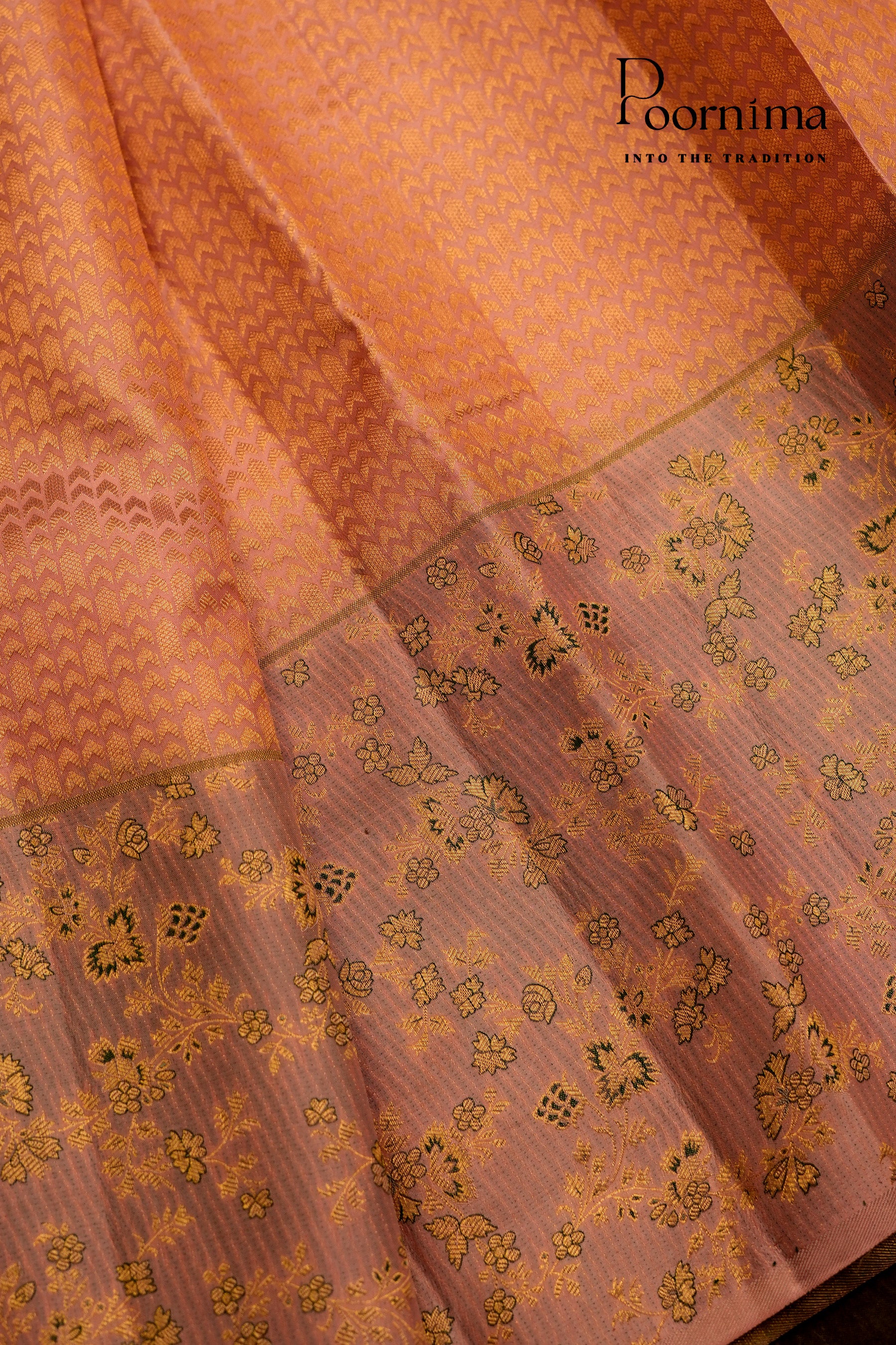 VINTAGE KANJEEVARAM-PEACH