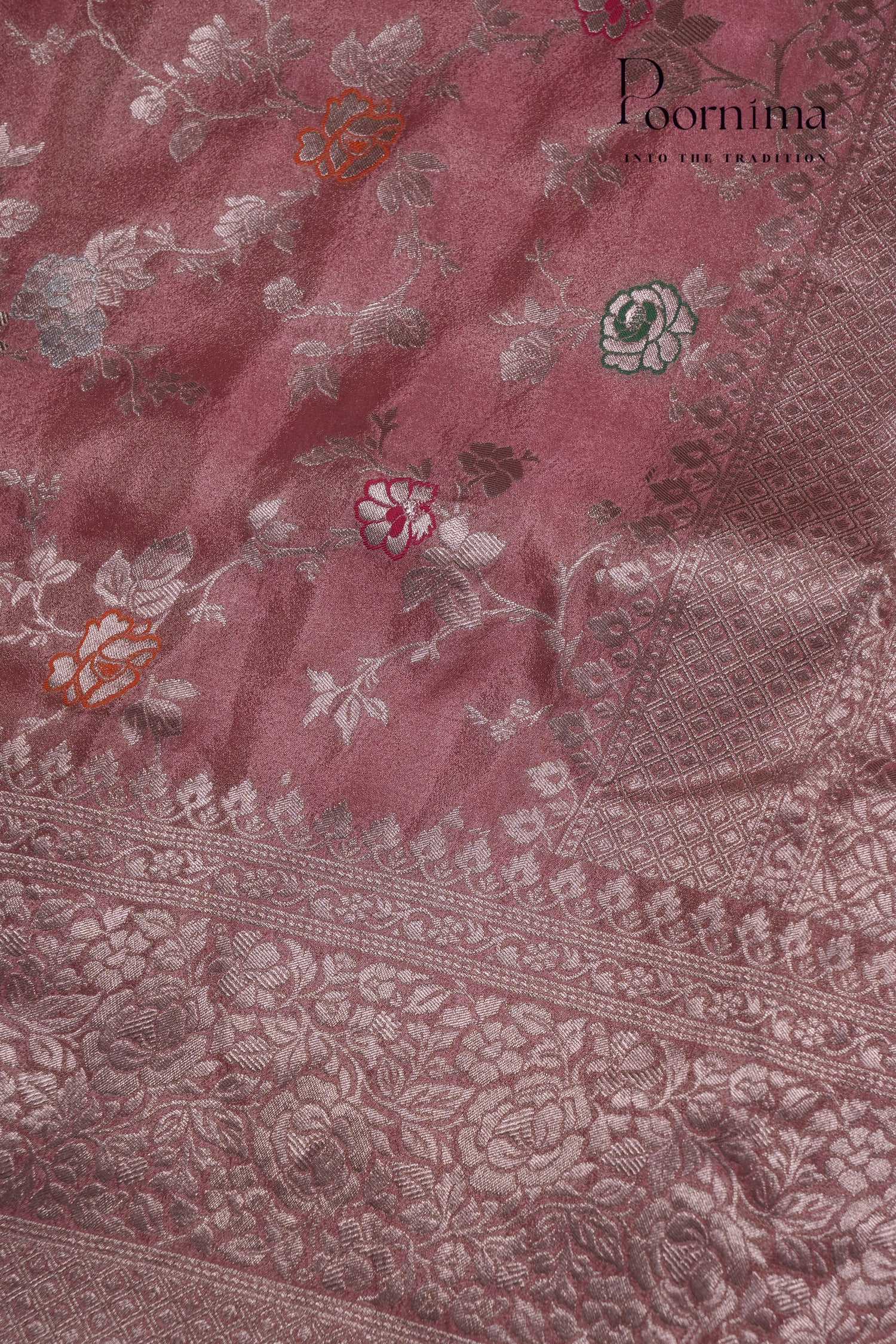 BENARASI PATTU SAREE- PINK