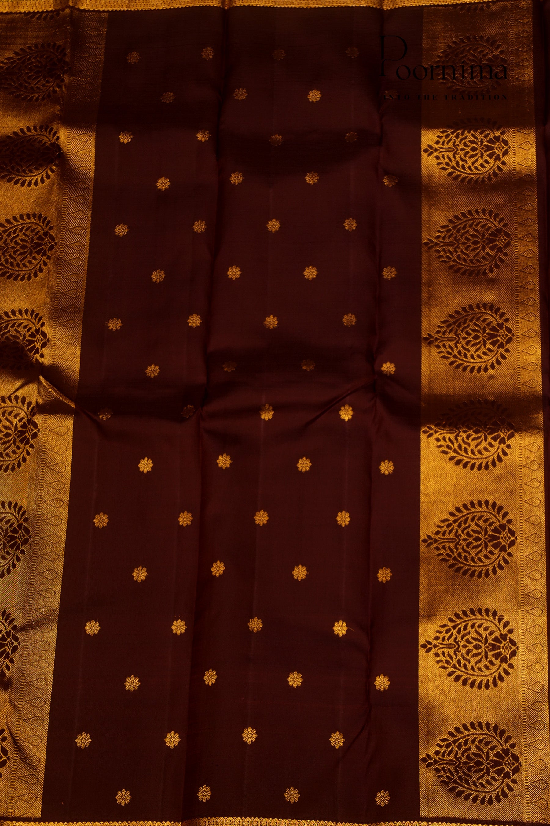 VINTAGE KANJEEVARAM- BROWN