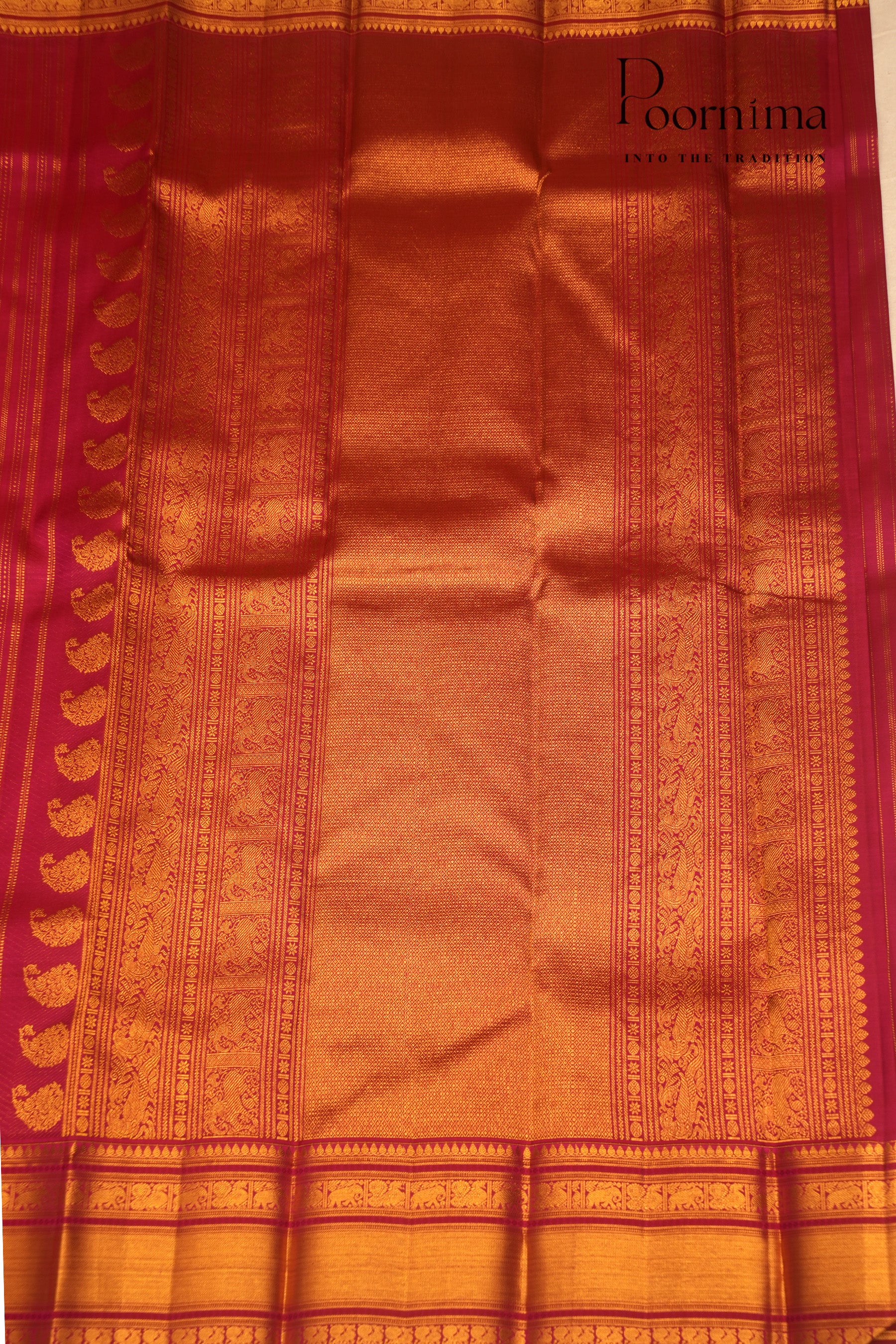 VINTAGE KANJEEVARAM- MAGENTA PINK
