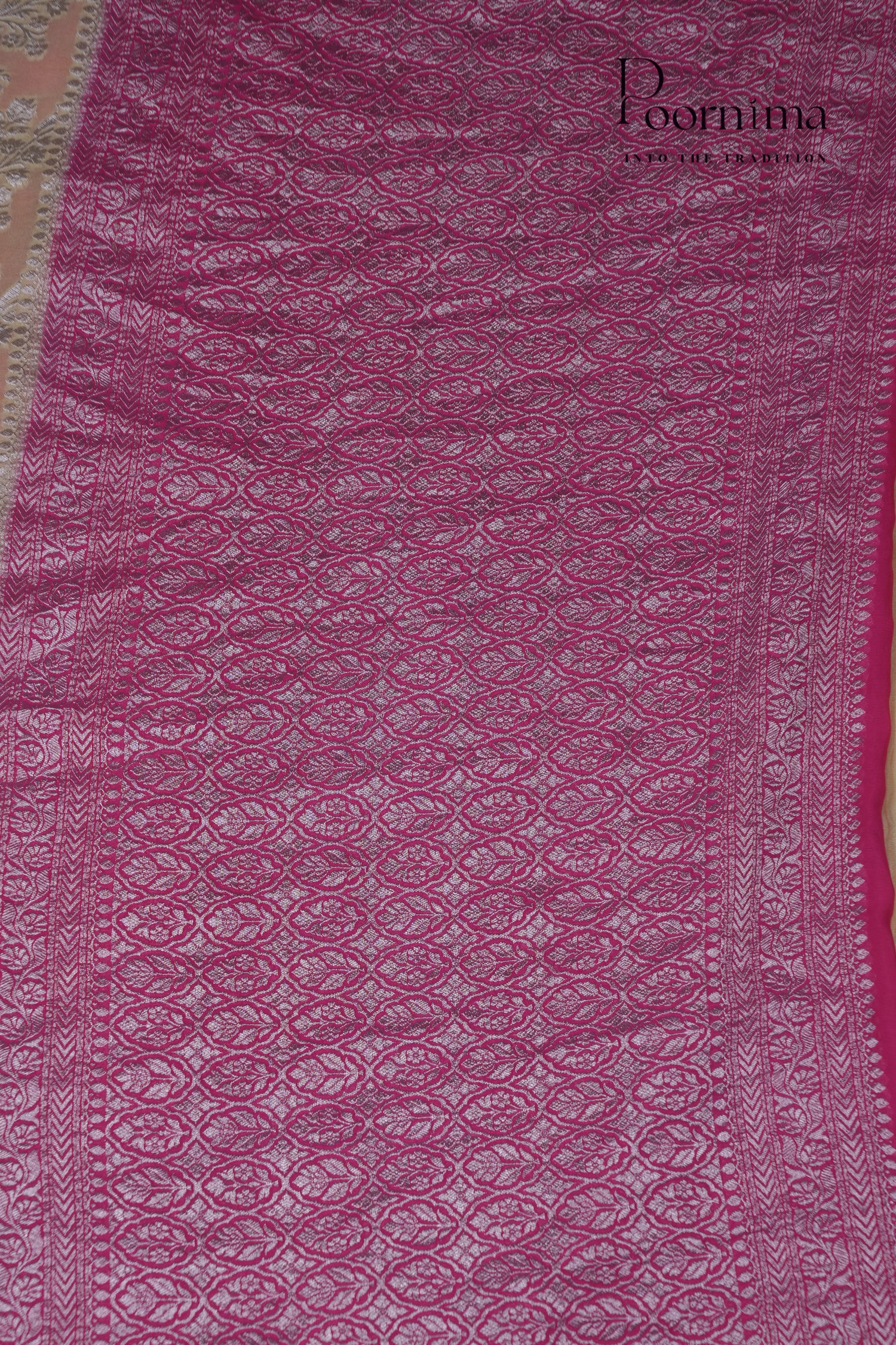 BENARASI SAREE- CREAM