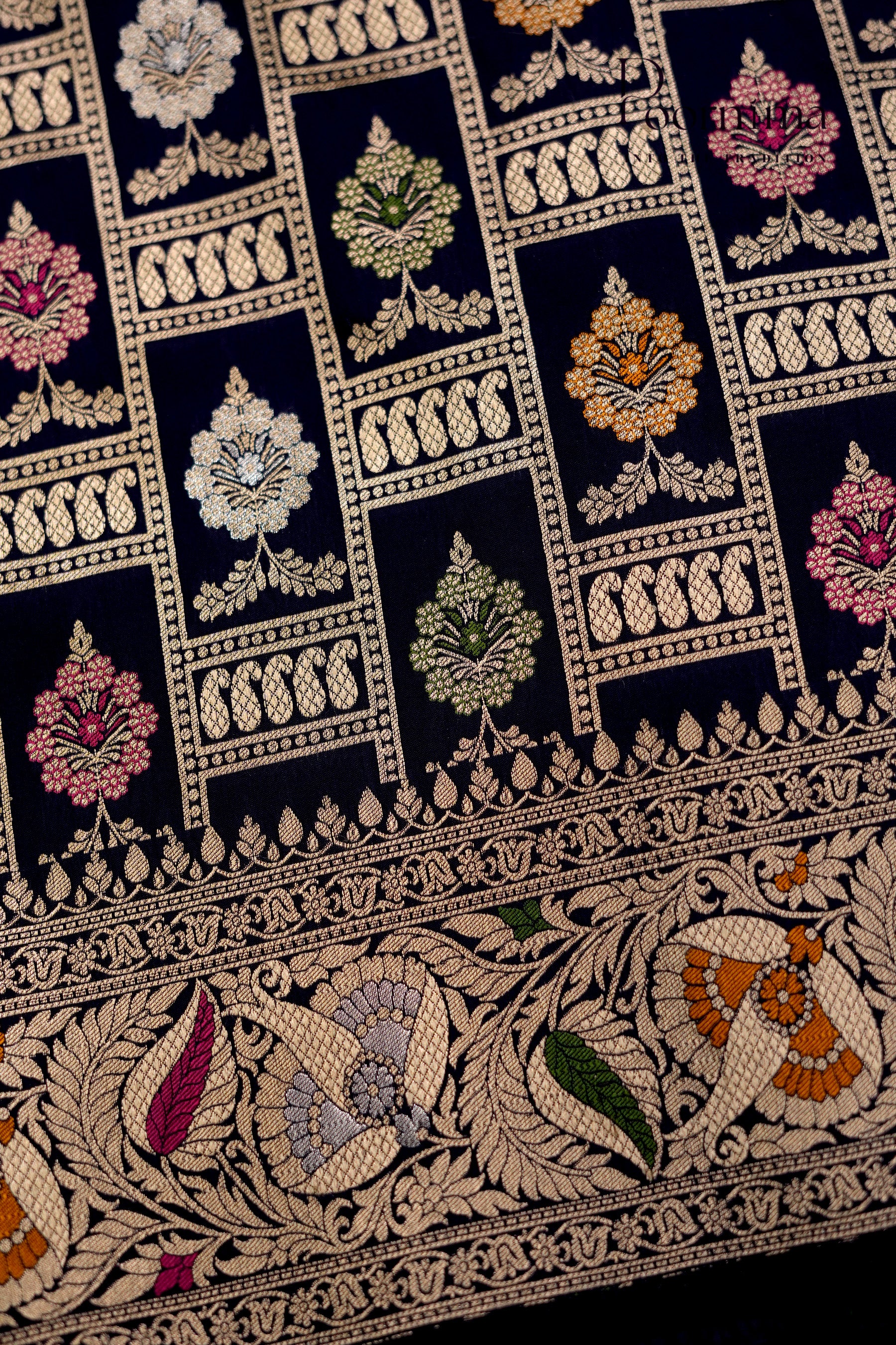 BENARASI PATTU- BLUE