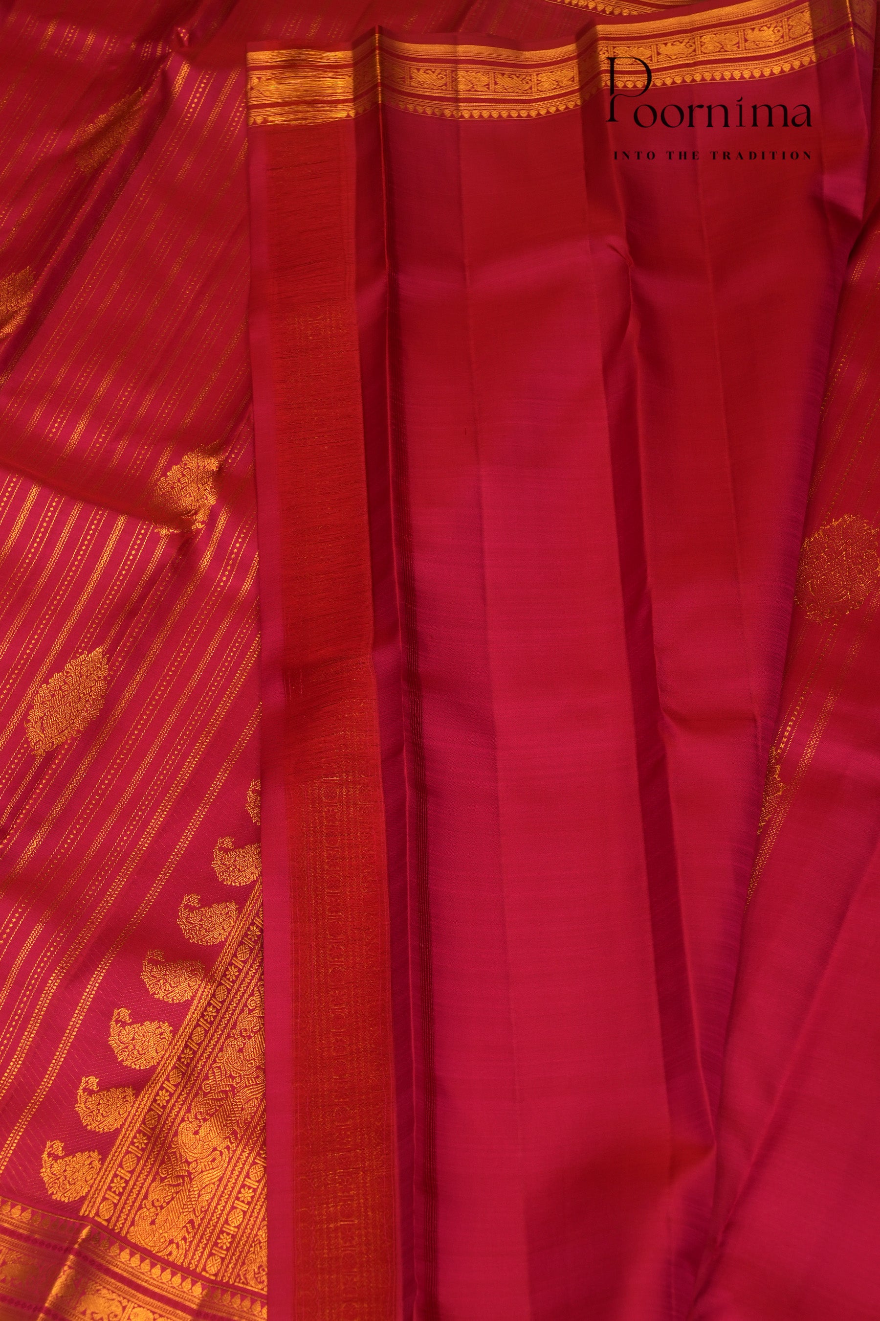 VINTAGE KANJEEVARAM- MAGENTA PINK