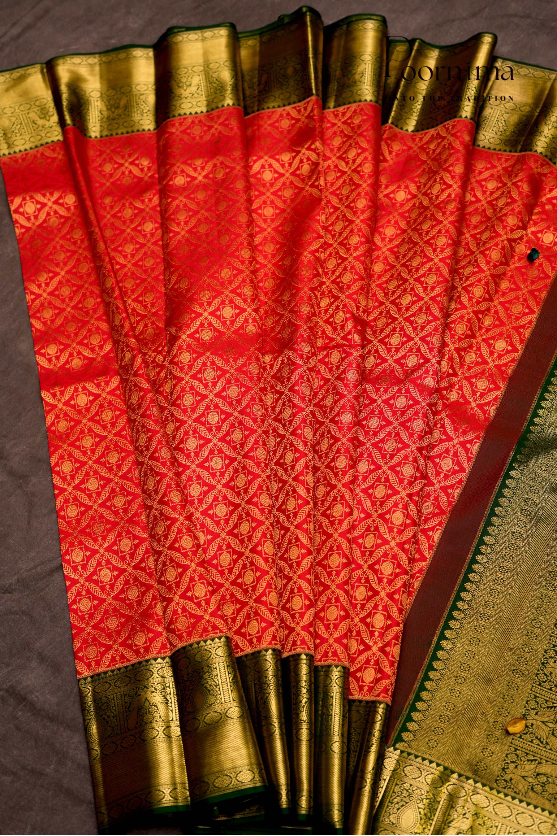 VINTAGE KANJEEVARAM- RED