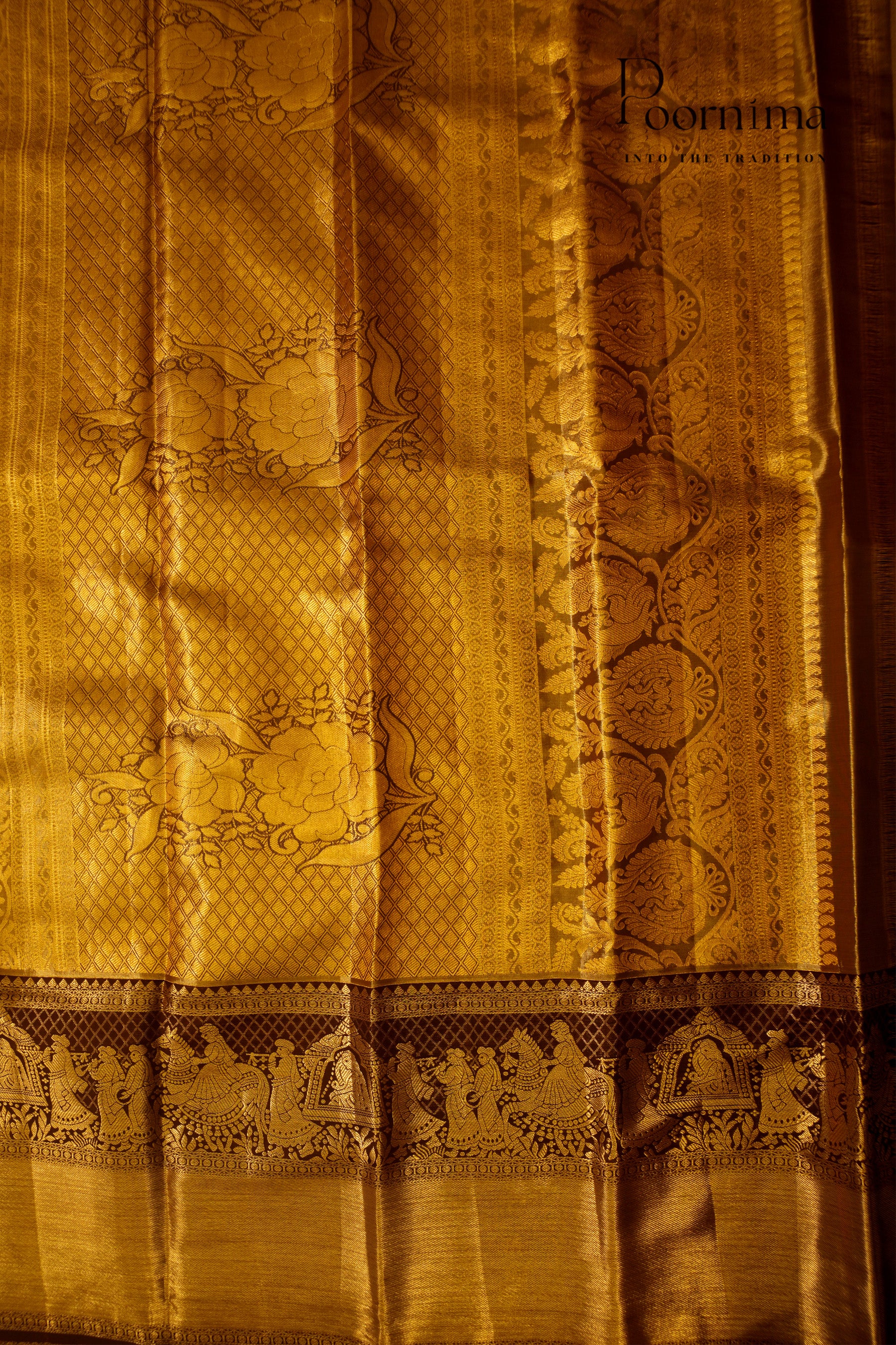 VINTAGE KANJEEVARAM- GOLD