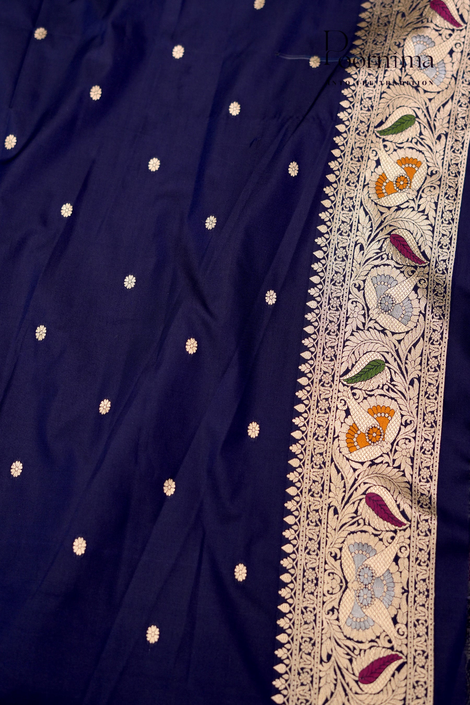 BENARASI PATTU- BLUE