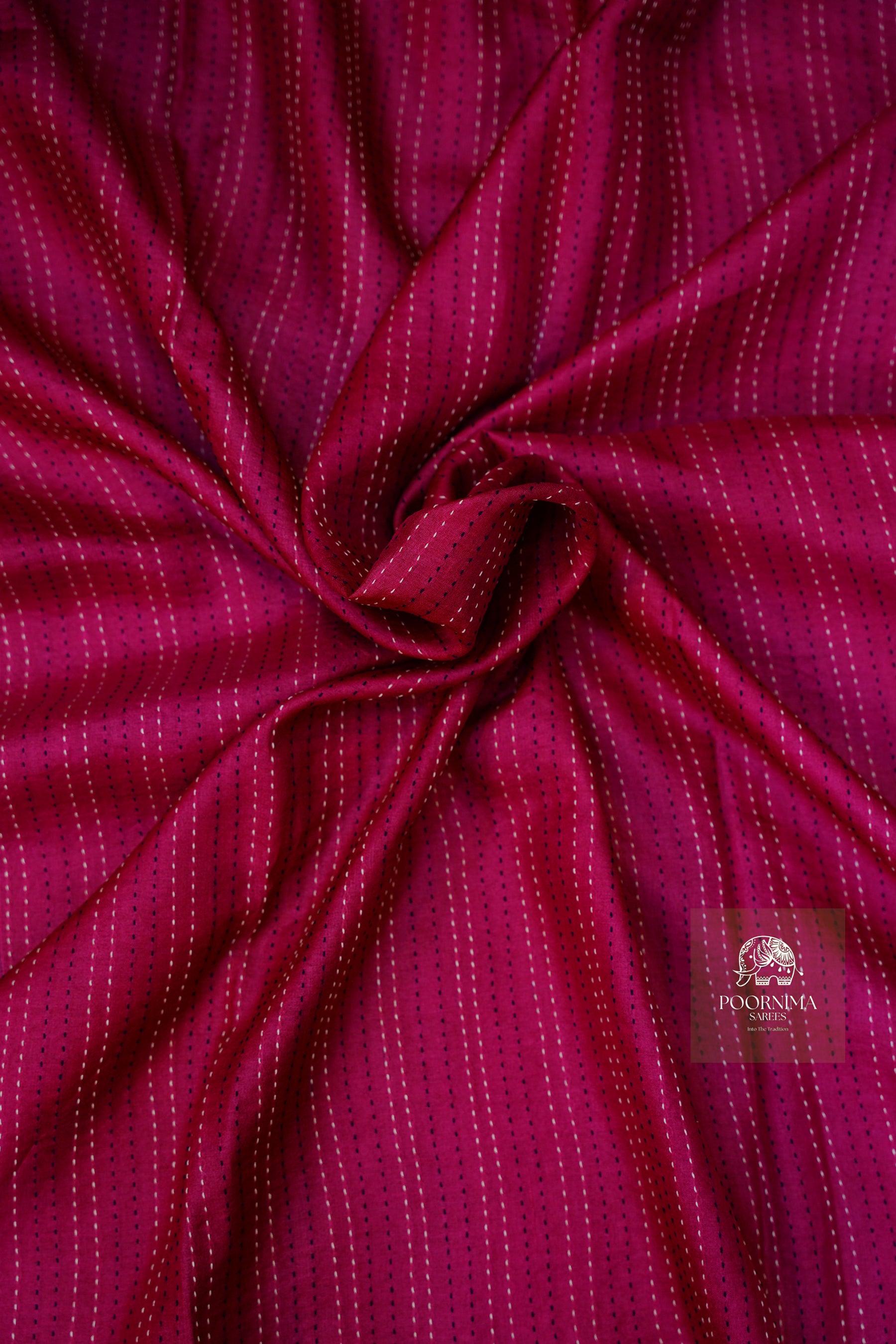 TUSSAR DESIGNER WORK SAREE- ROYAL BLUE