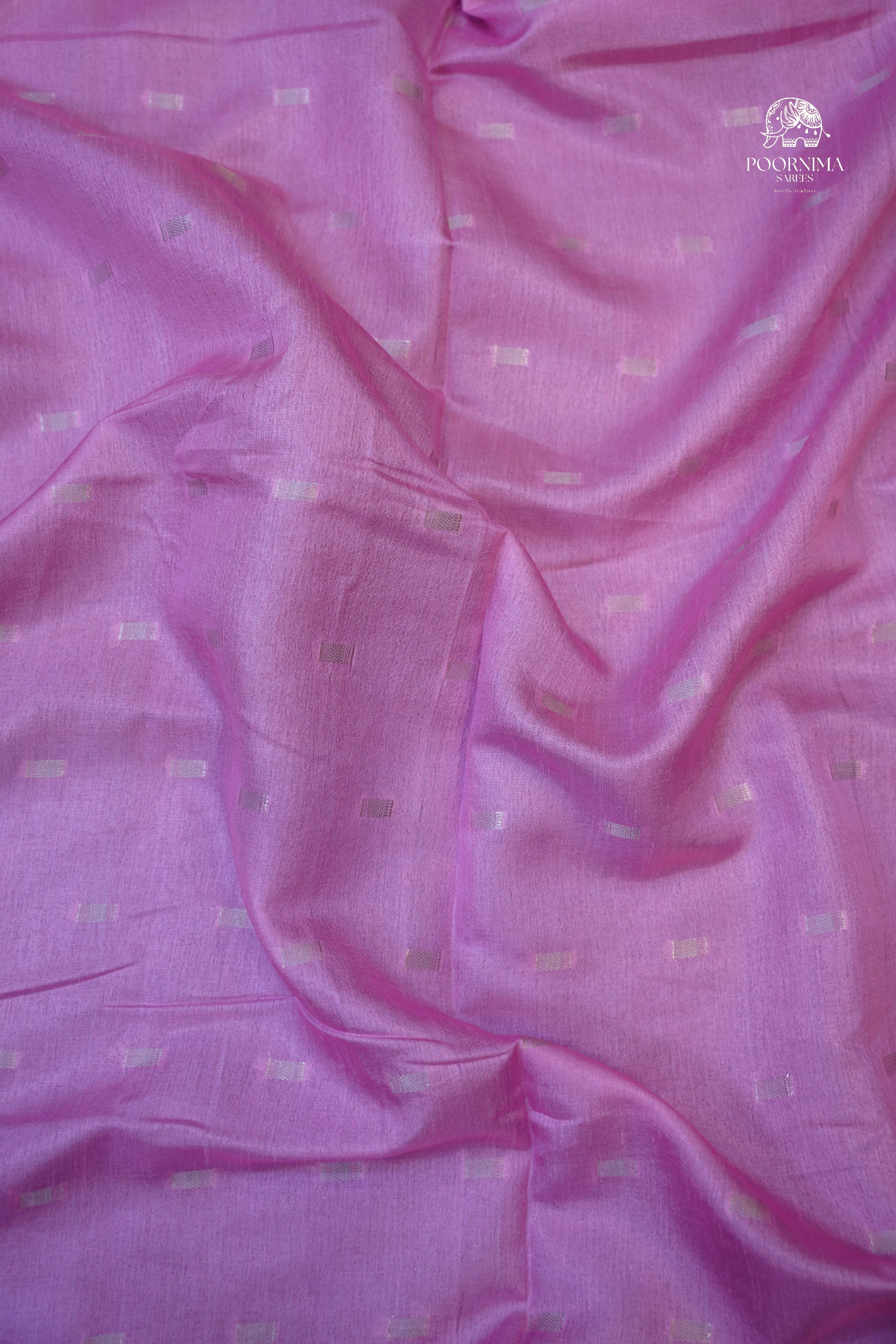 CHANDERI SAREE - BUTTER CREAM