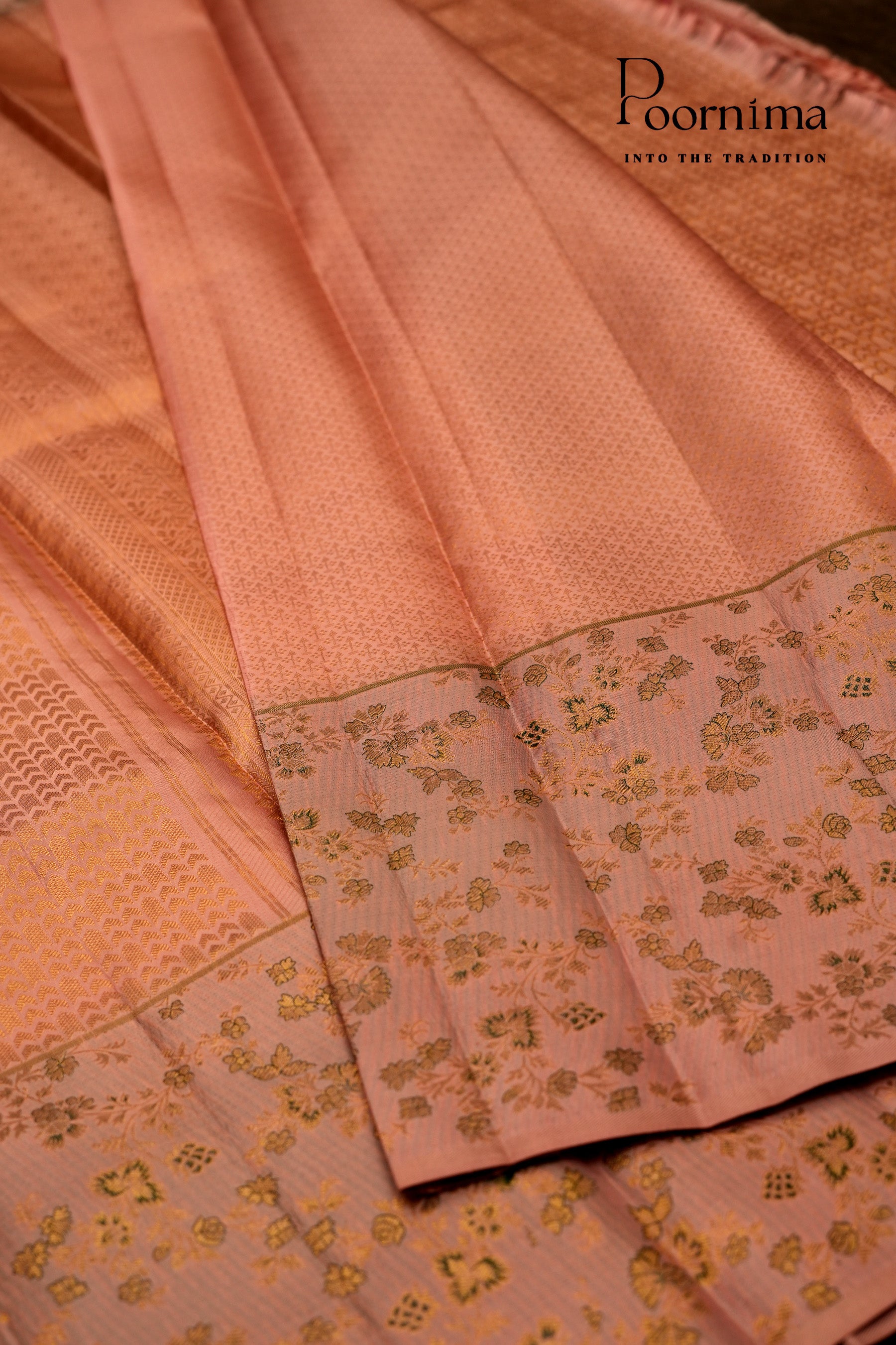 VINTAGE KANJEEVARAM-PEACH