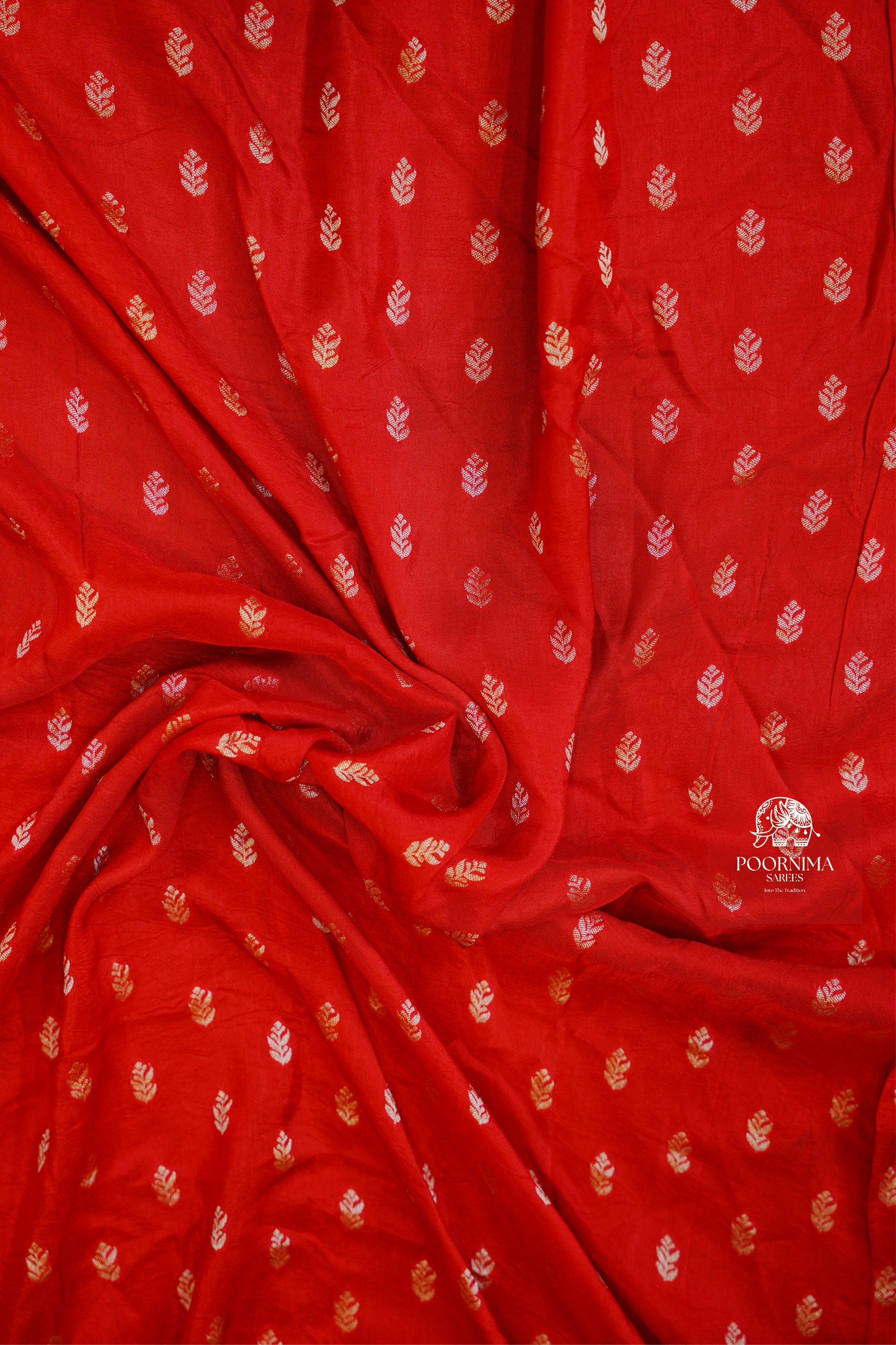 MYSORE CRAPE SAREE- YELLOW