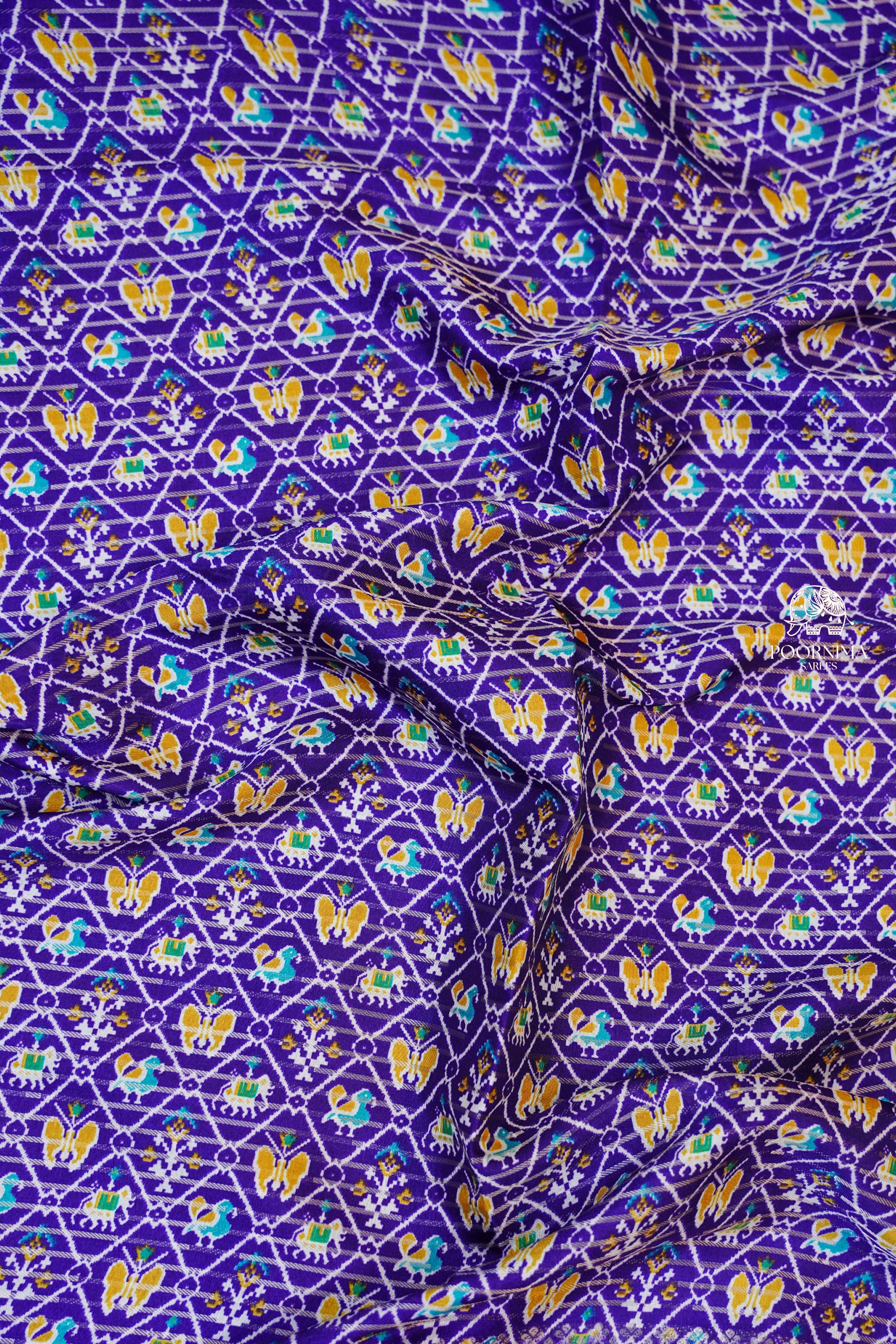 DOLA SILK SAREE- YELLOW