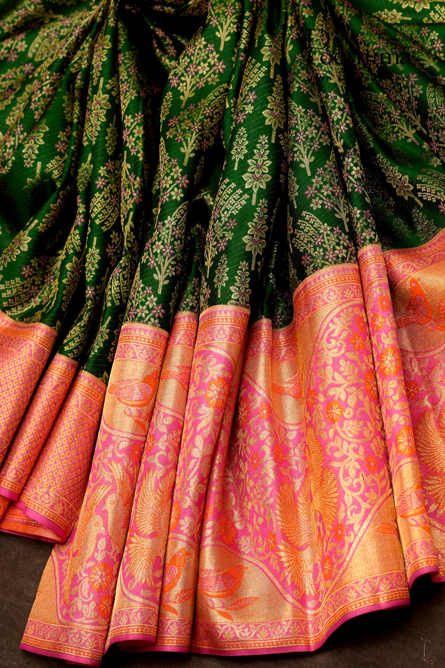 VINTAGE KANJEEVARAM-GREEN