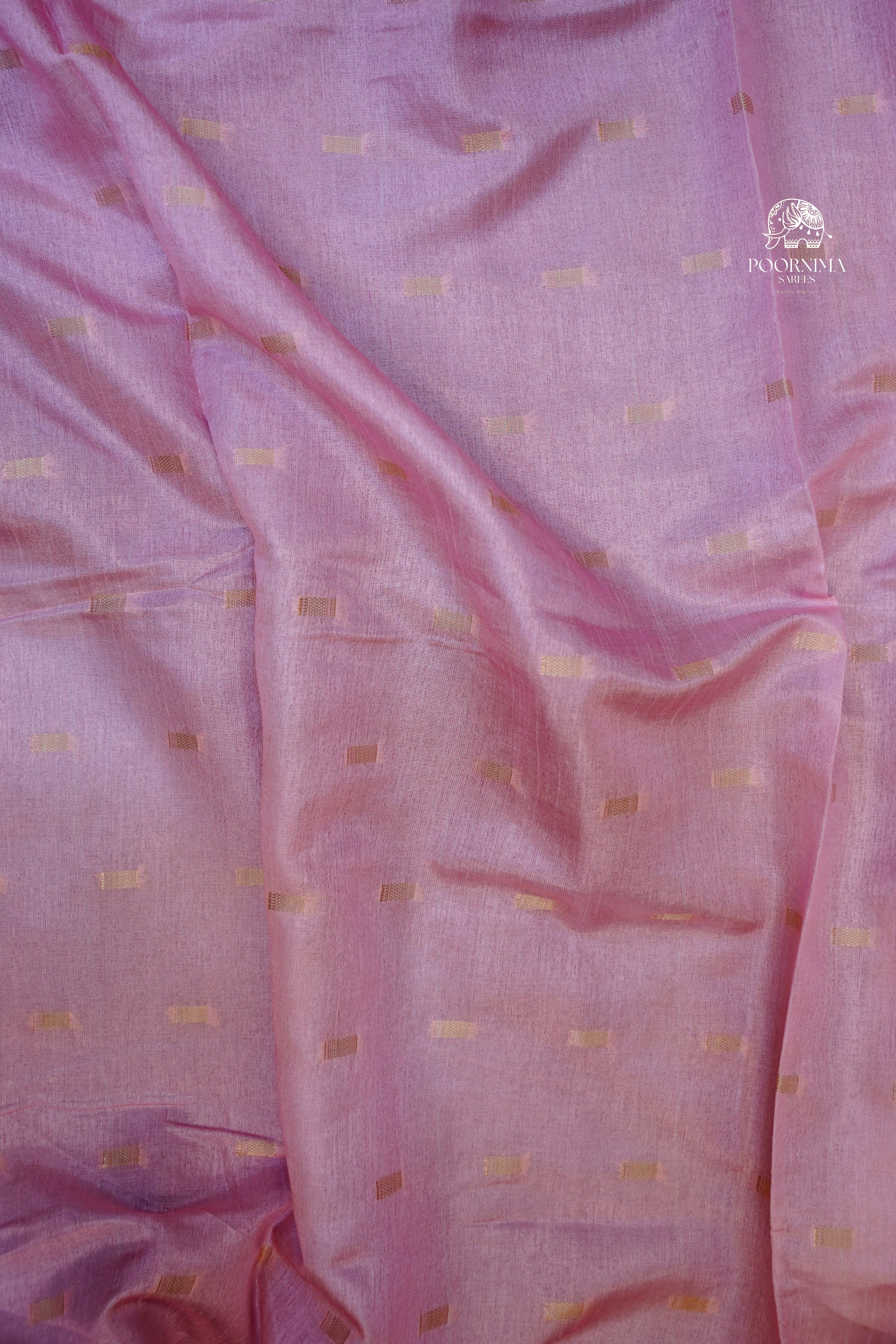 CHANDERI SAREE - BEIGE CREAM