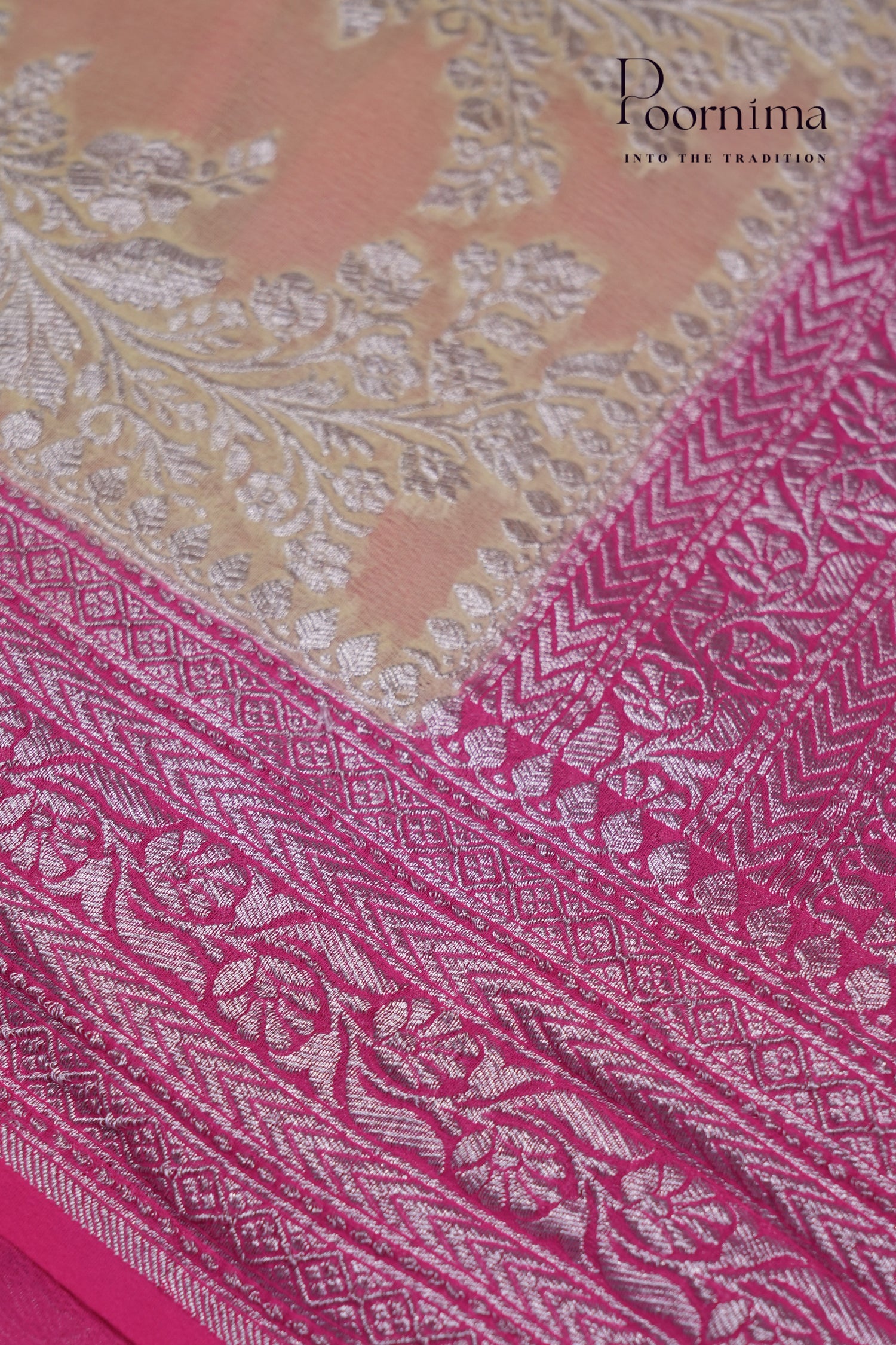 BENARASI SAREE- CREAM