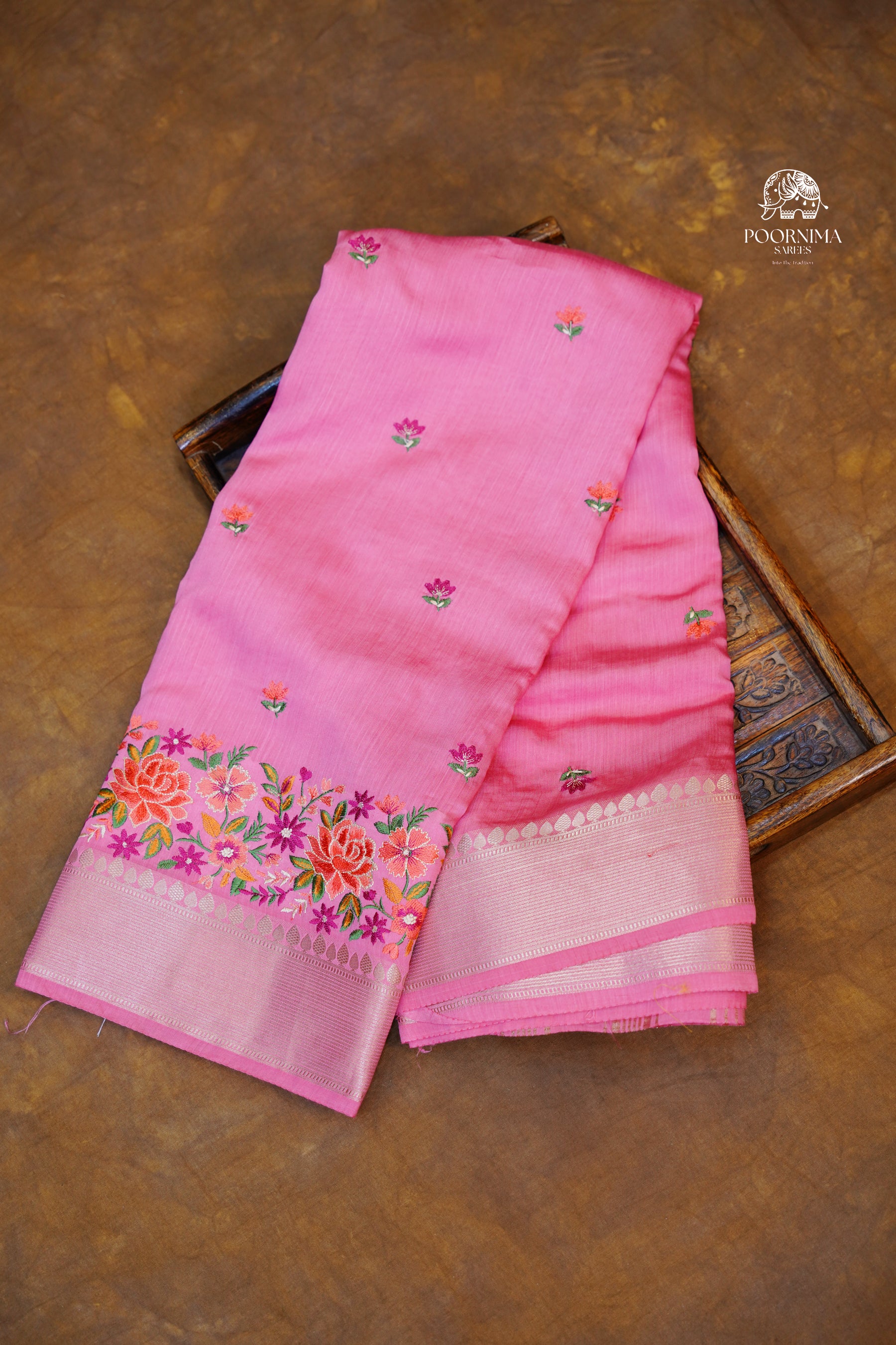 SEMI TUSSAR SAREES