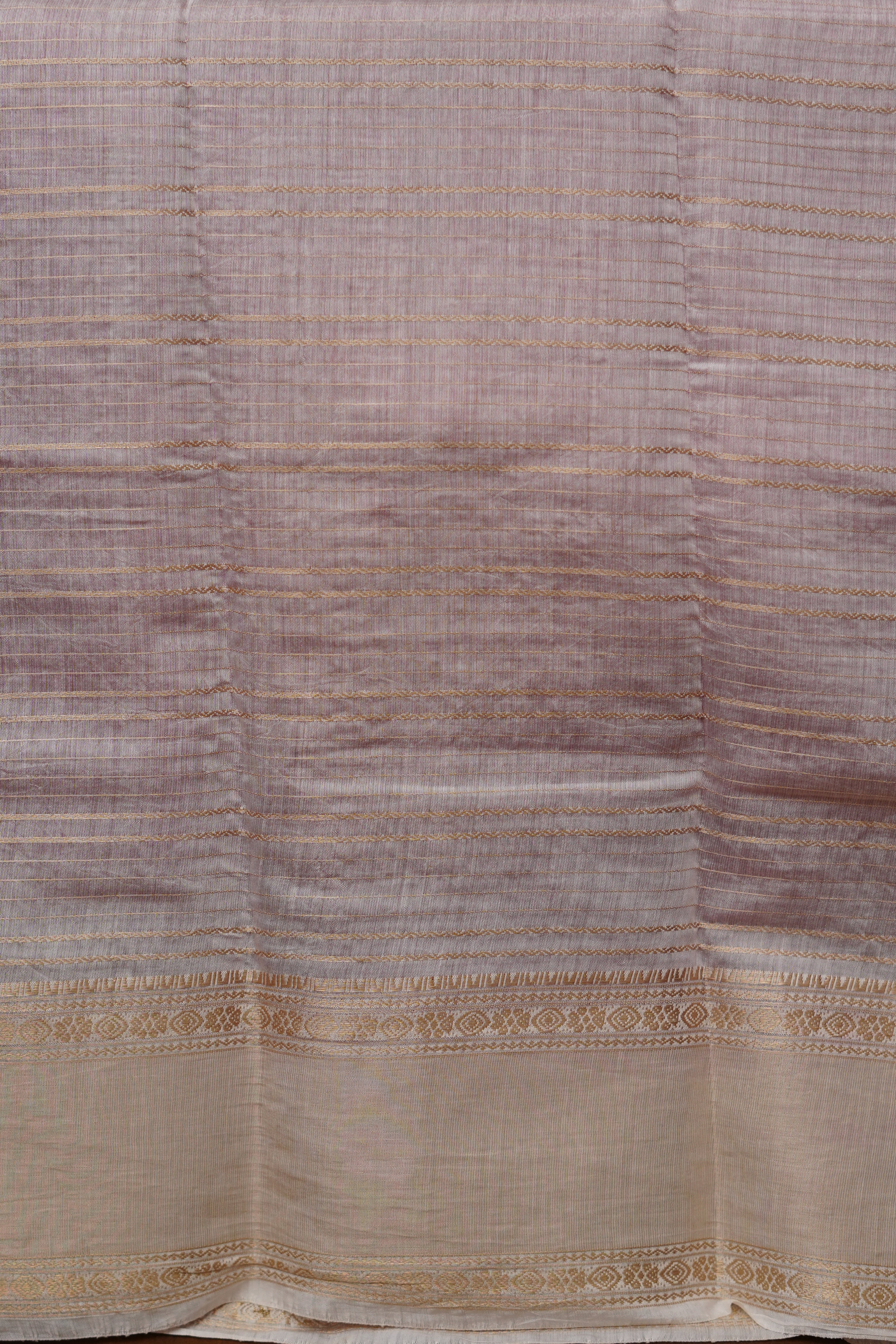 SEMI MYSORE CRAPE SAREE-RANI PINK