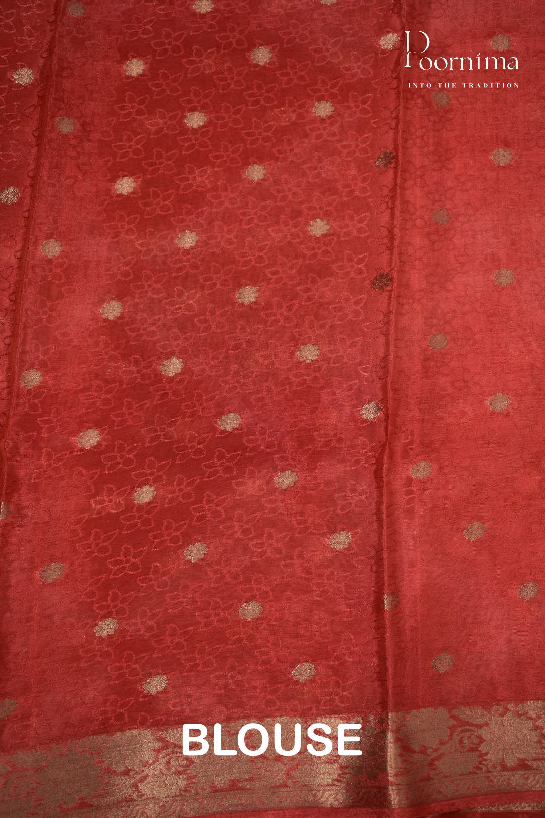 PEACH - CRAPE SILK SHADED SAREES WITH ALLOVER ZARI BUTIS