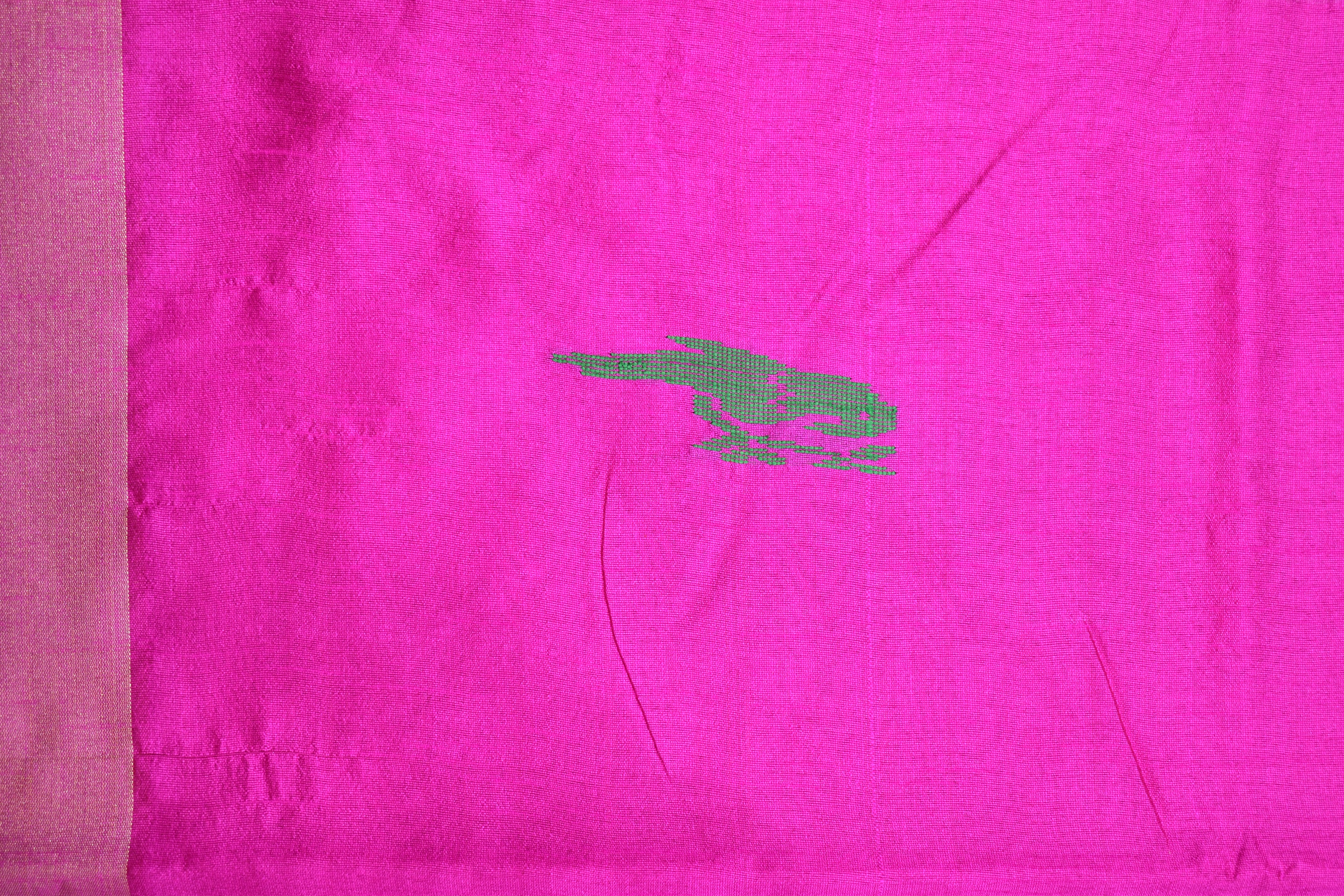 PINK- KHADI PATTU SAREE