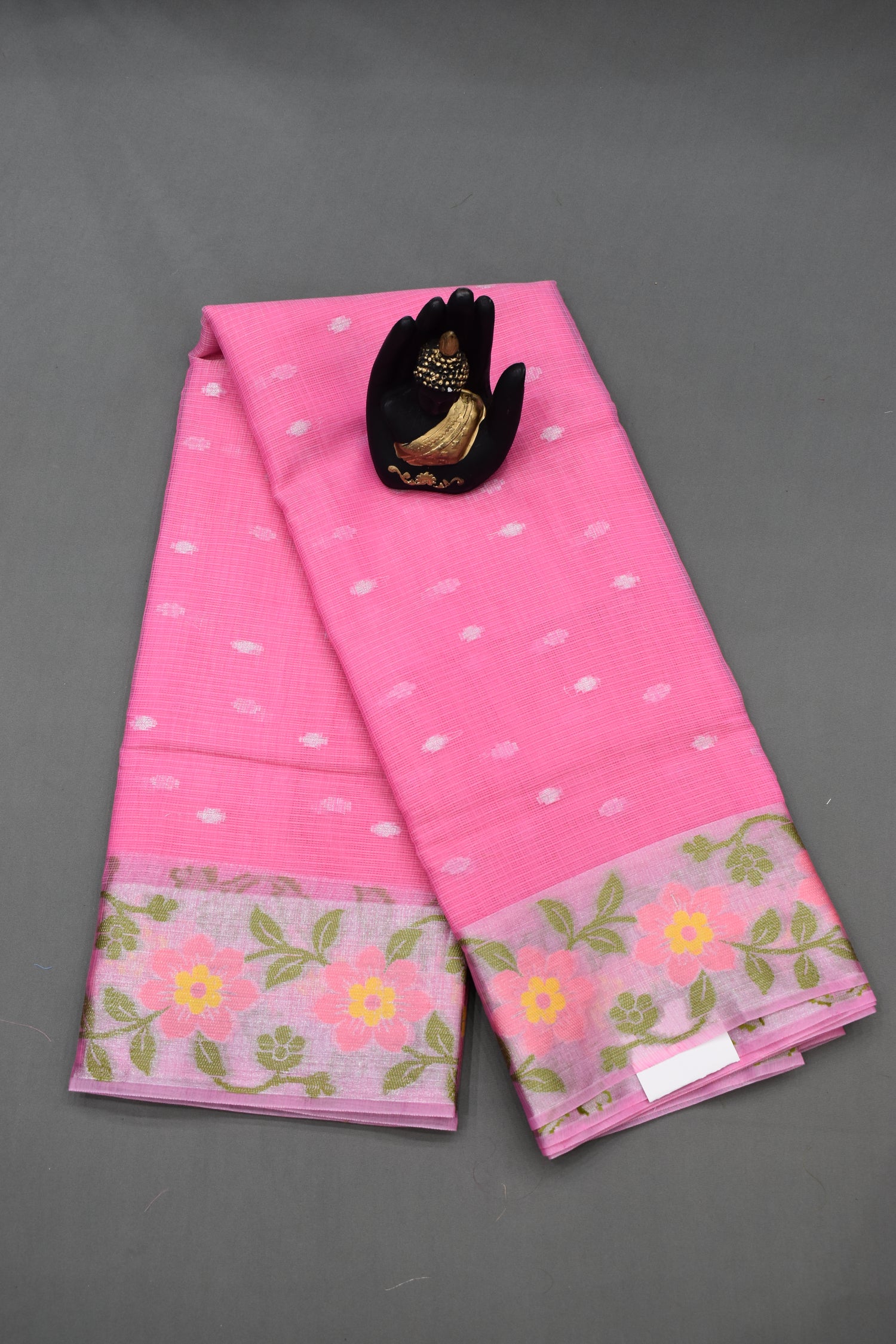 PINK-BENARAS KOTA WEAVING SAREE