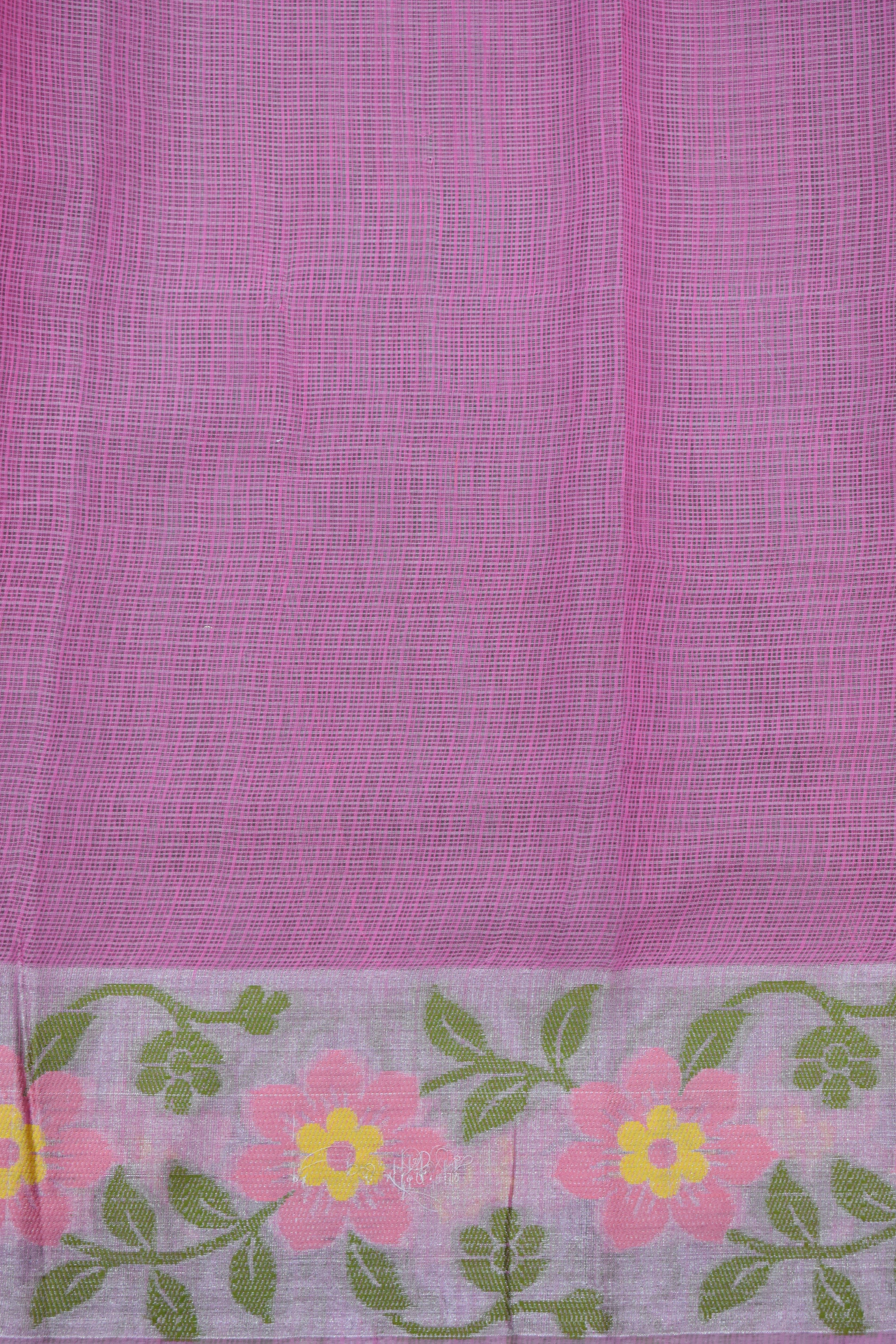 PINK-BENARAS KOTA WEAVING SAREE