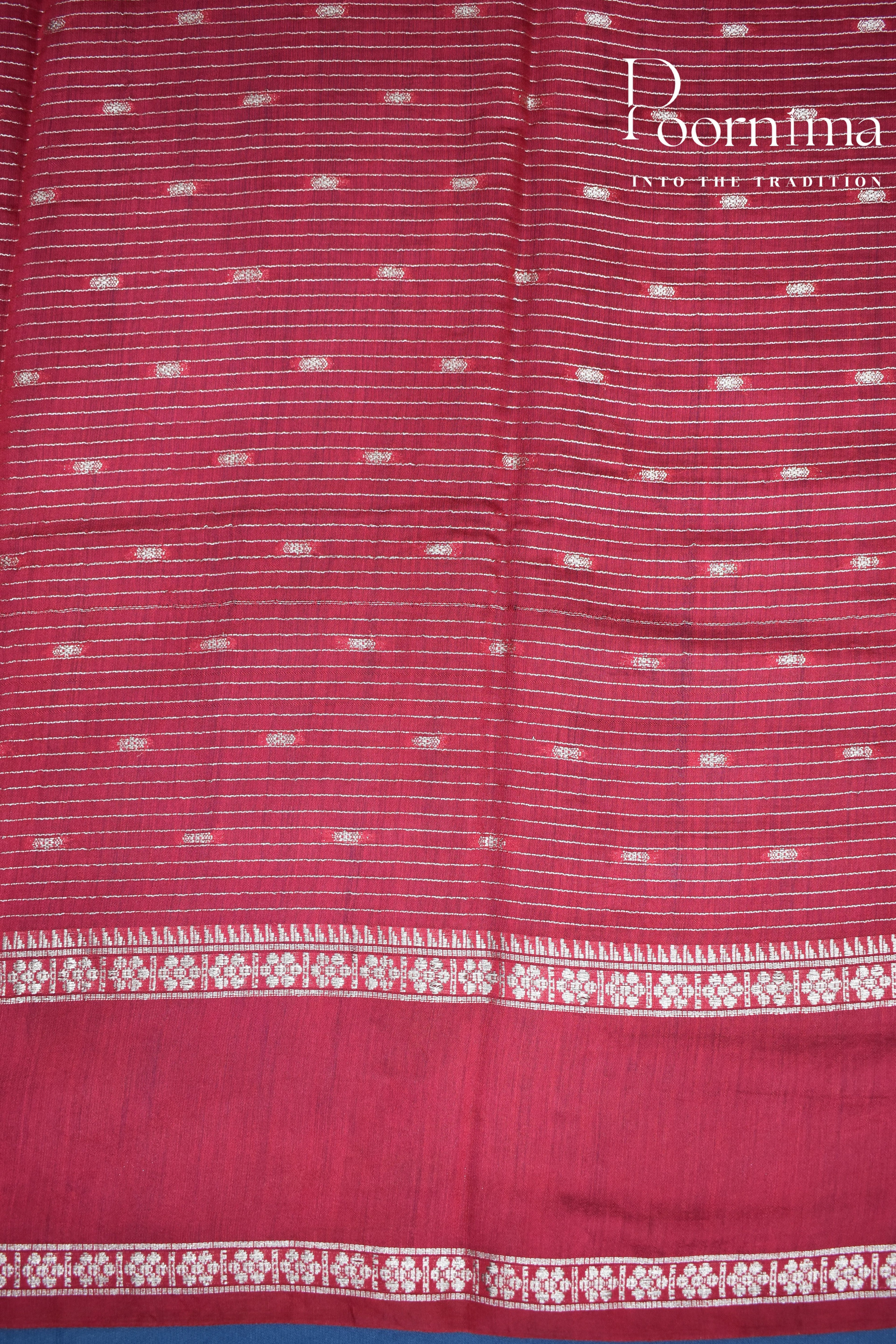 YELLOW- CHANDERI SILK SAREE