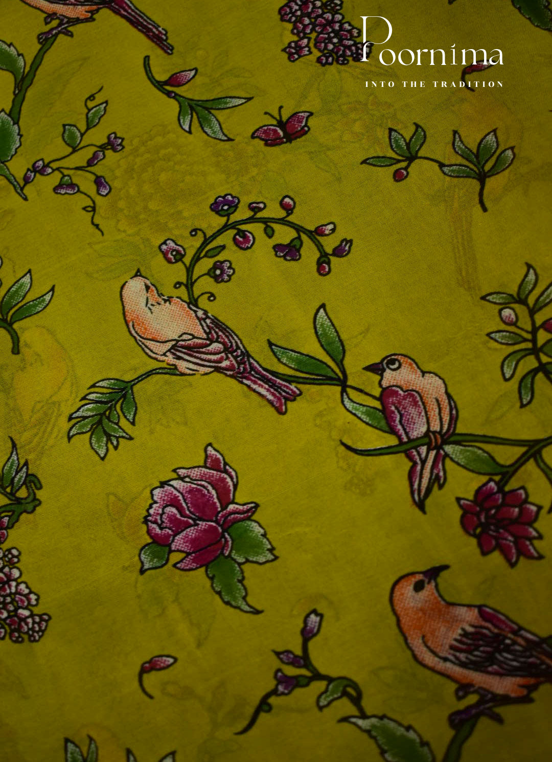 MANGALAGIRI SILK SAREE WITH DIGITAL PRINT