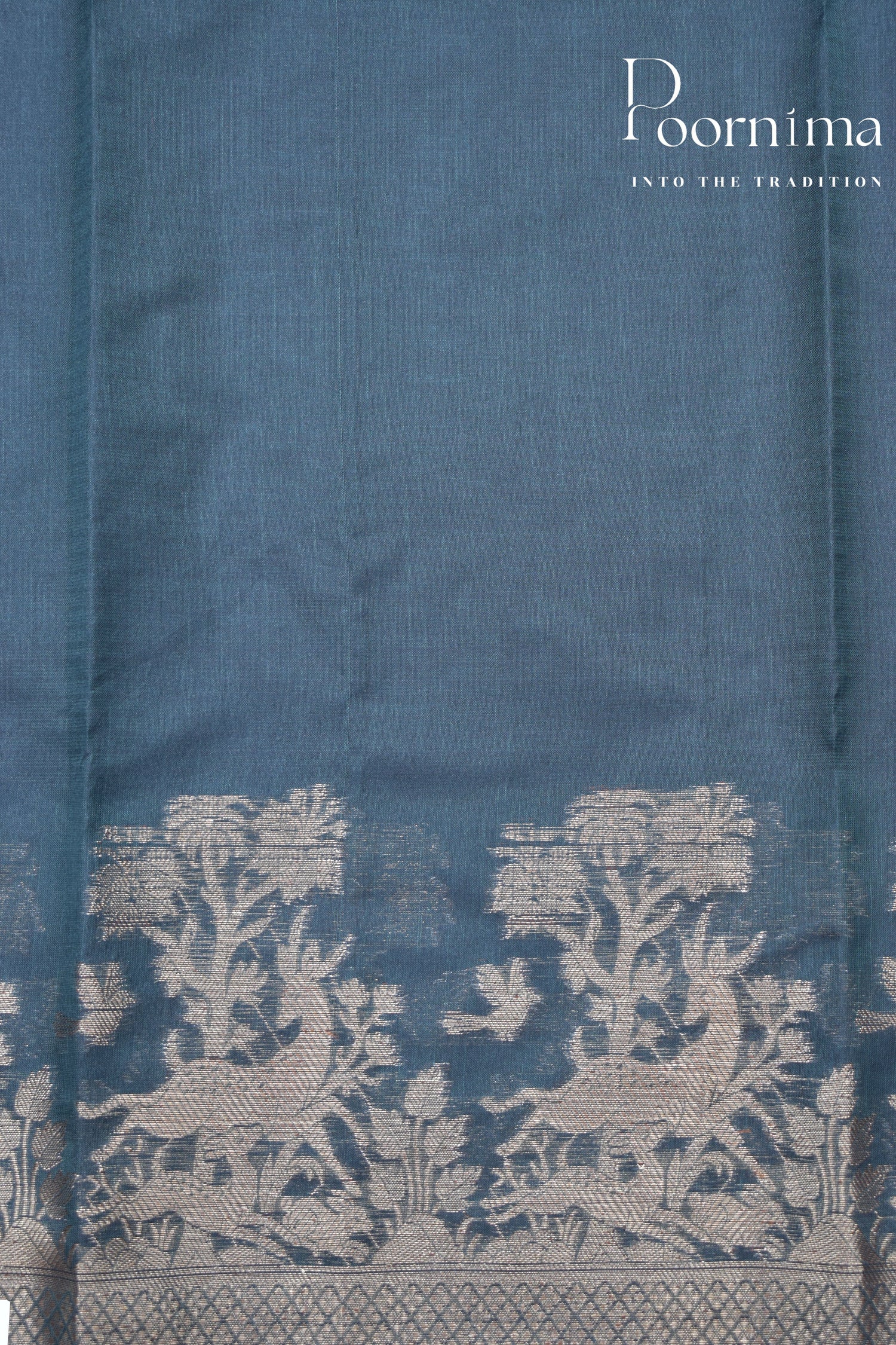 DARK GREEN- BENARAS KOTA WEAVING SAREE
