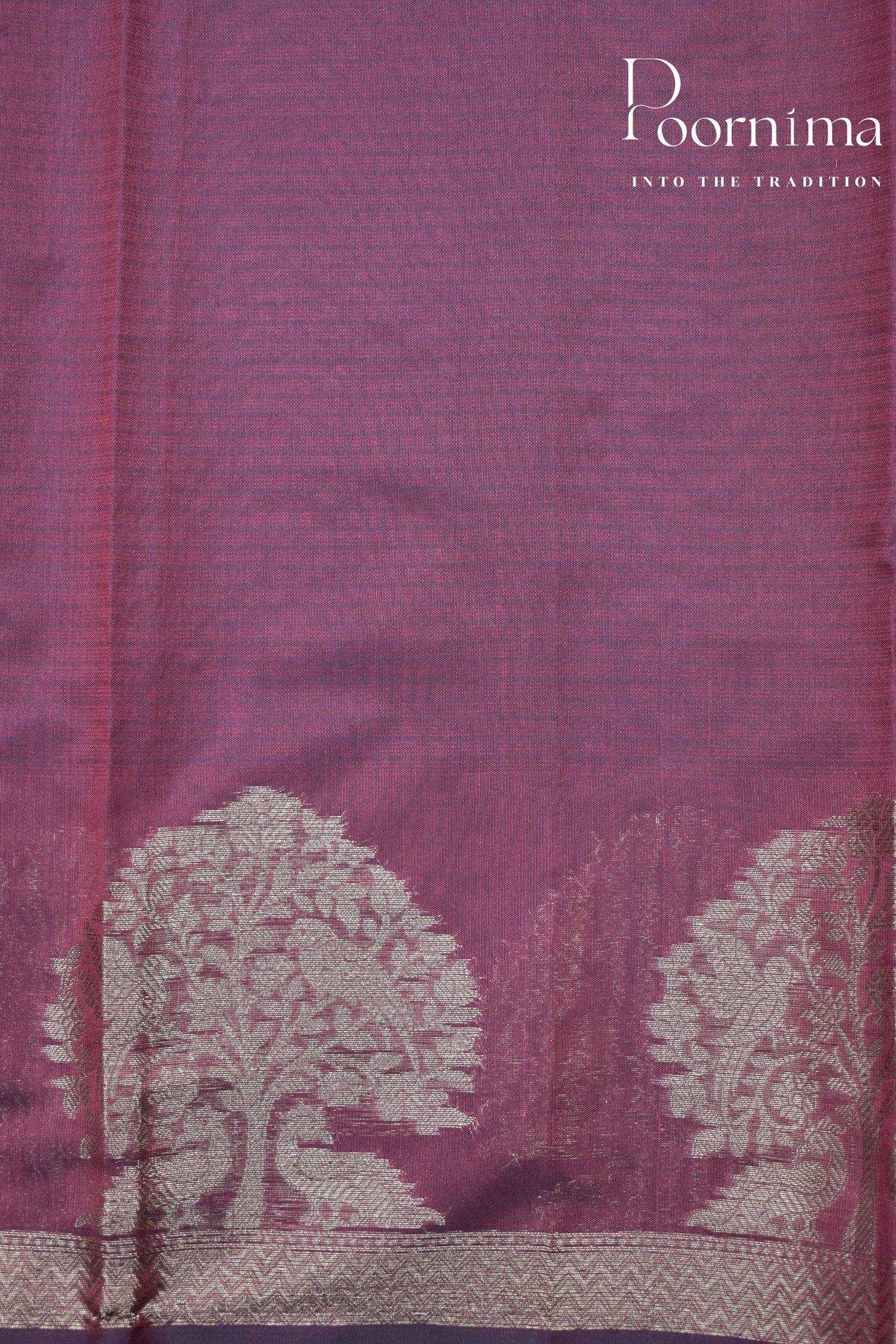 MAROON- BENARAS KOTA WEAVING SAREE