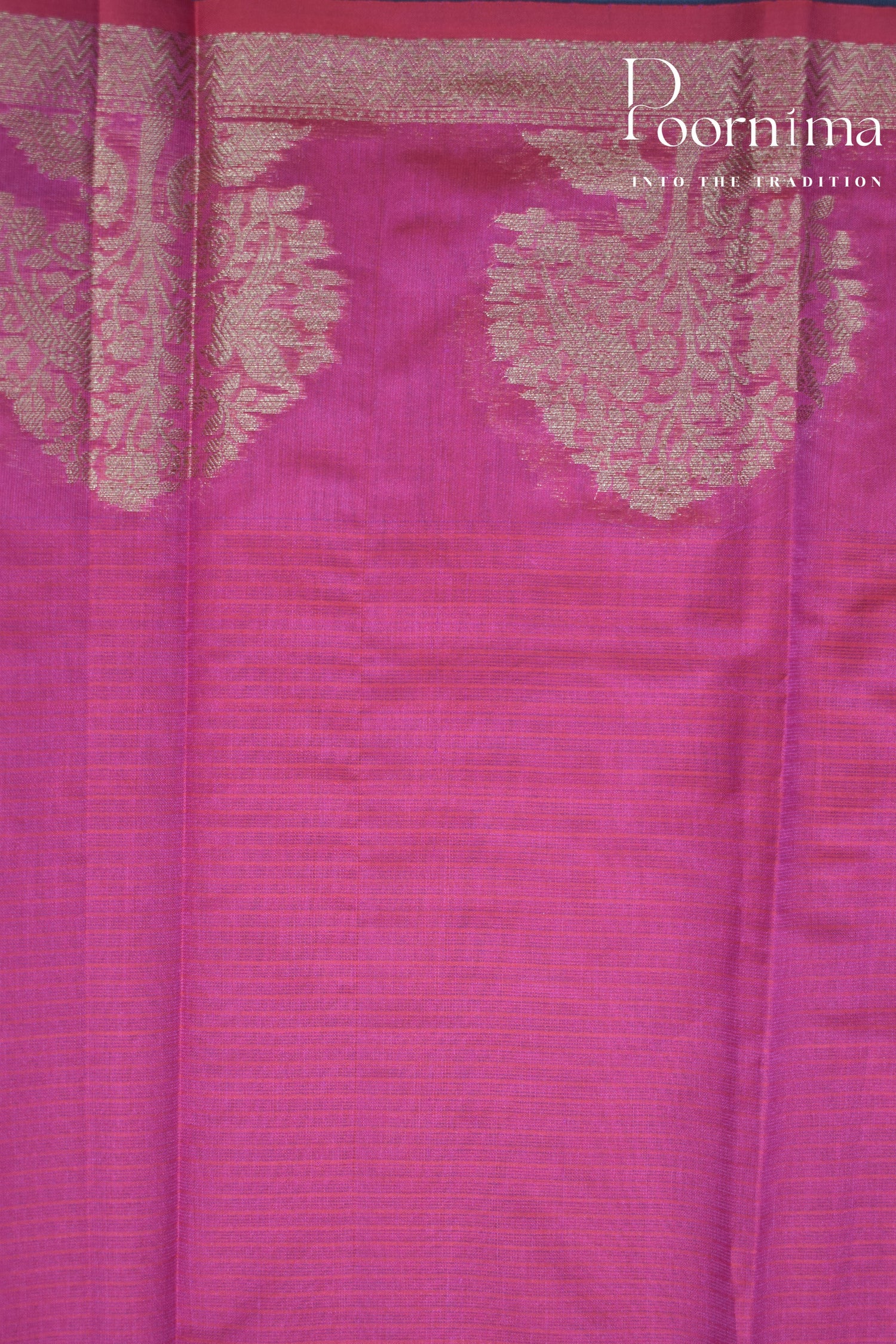 PINK- BENARAS KOTA WEAVING SAREE