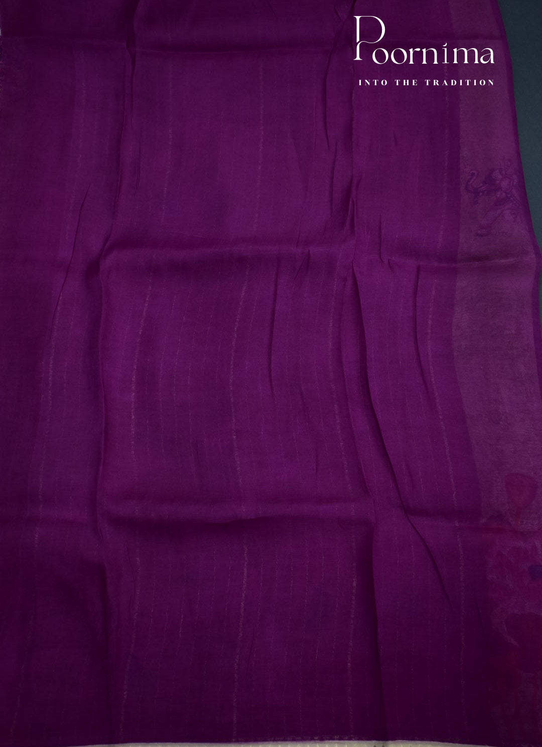 MANGALAGIRI SILK SAREE WITH FLORAL PRINT