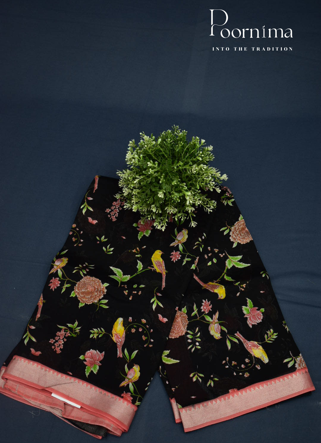 MANGALAGIRI SILK SAREE WITH DIGITAL PRINT