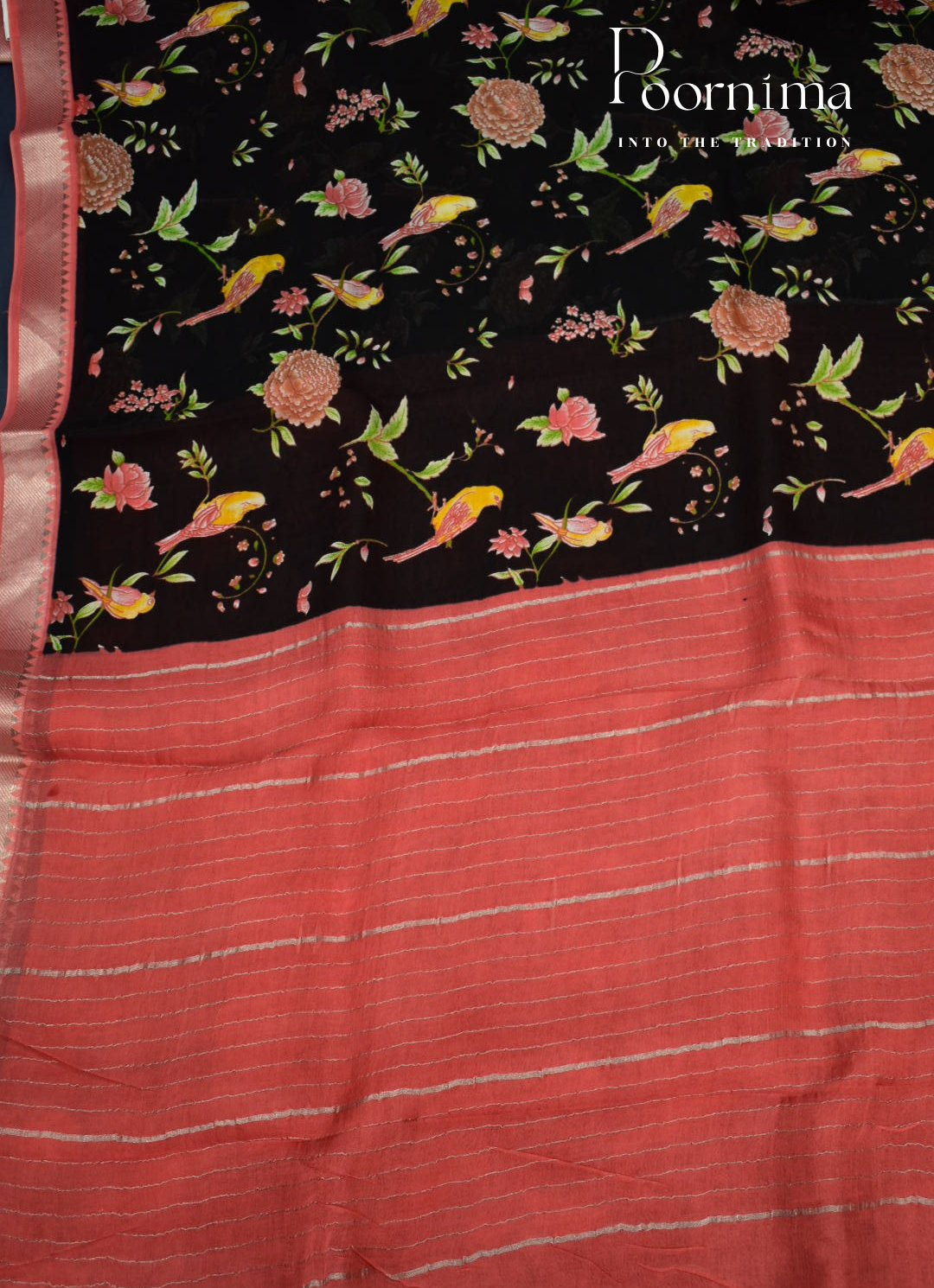 MANGALAGIRI SILK SAREE WITH DIGITAL PRINT