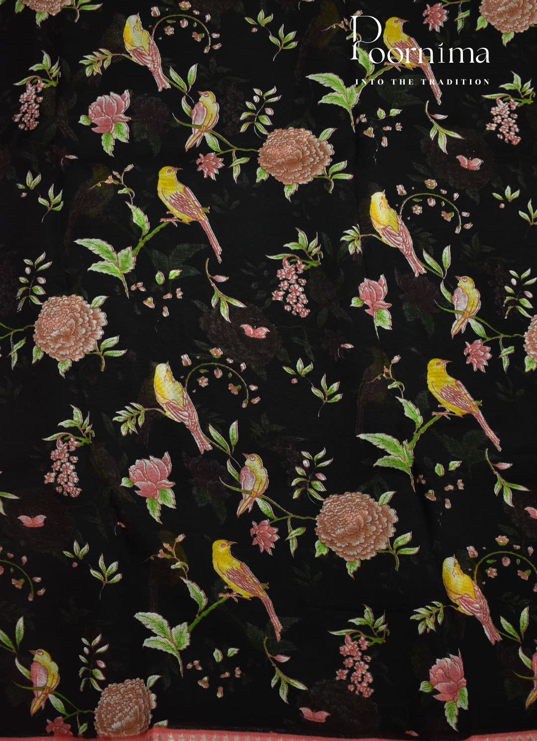 MANGALAGIRI SILK SAREE WITH DIGITAL PRINT