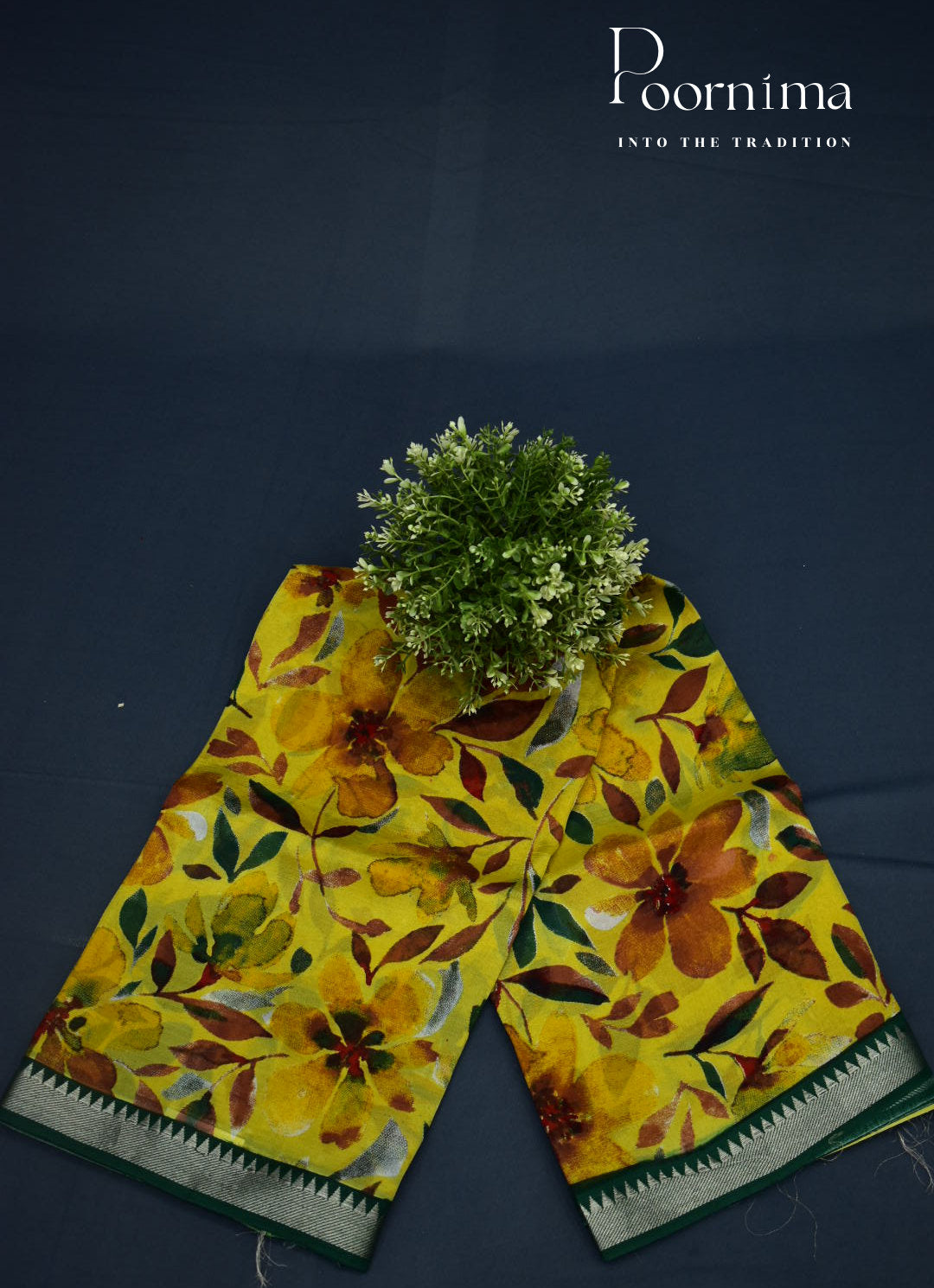 MANGALAGIRI SILK SAREE WITH DIGITAL PRINT