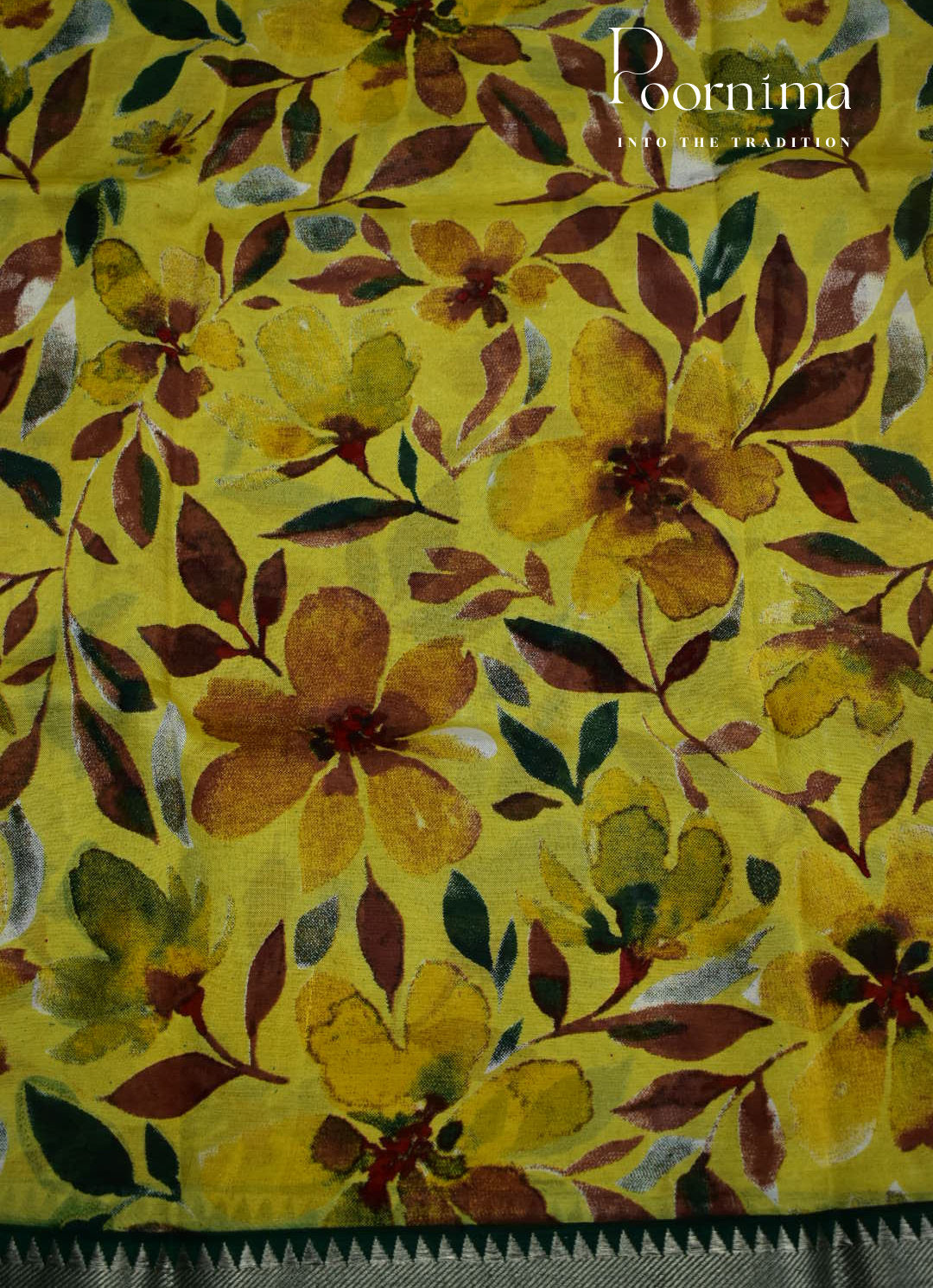 MANGALAGIRI SILK SAREE WITH DIGITAL PRINT