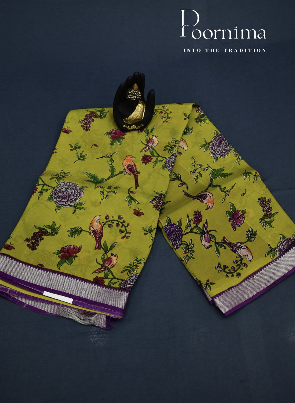 MANGALAGIRI SILK SAREE WITH DIGITAL PRINT