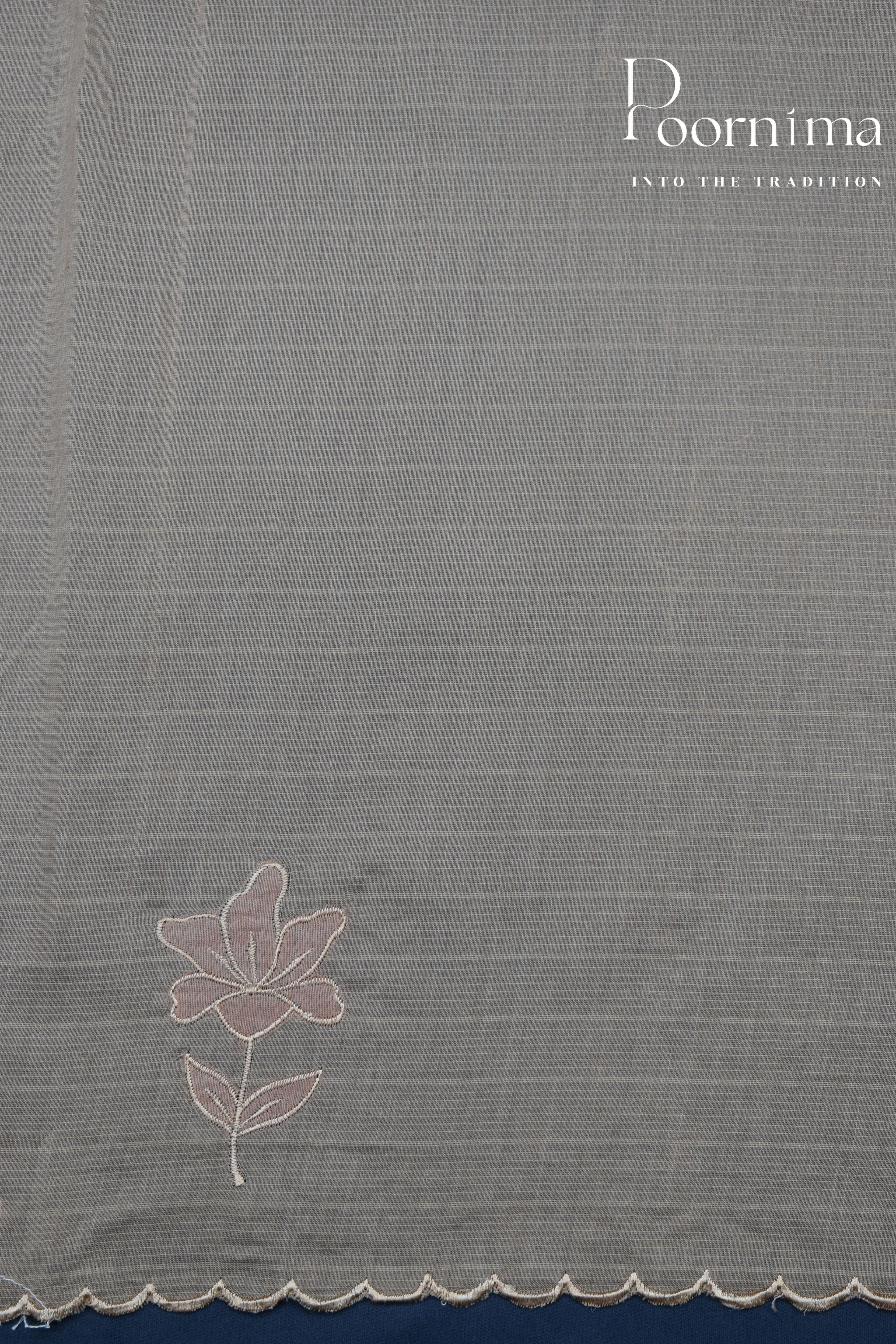 ROSY BROWN- BENARAS KOTA WEAVING SAREE
