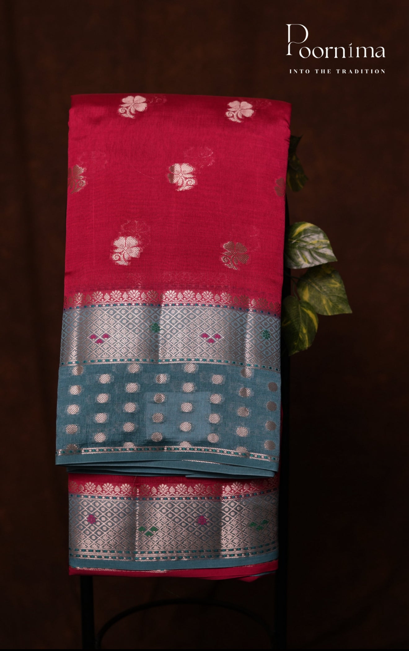 PURE MANGO SILK HANDLOOM SAREE