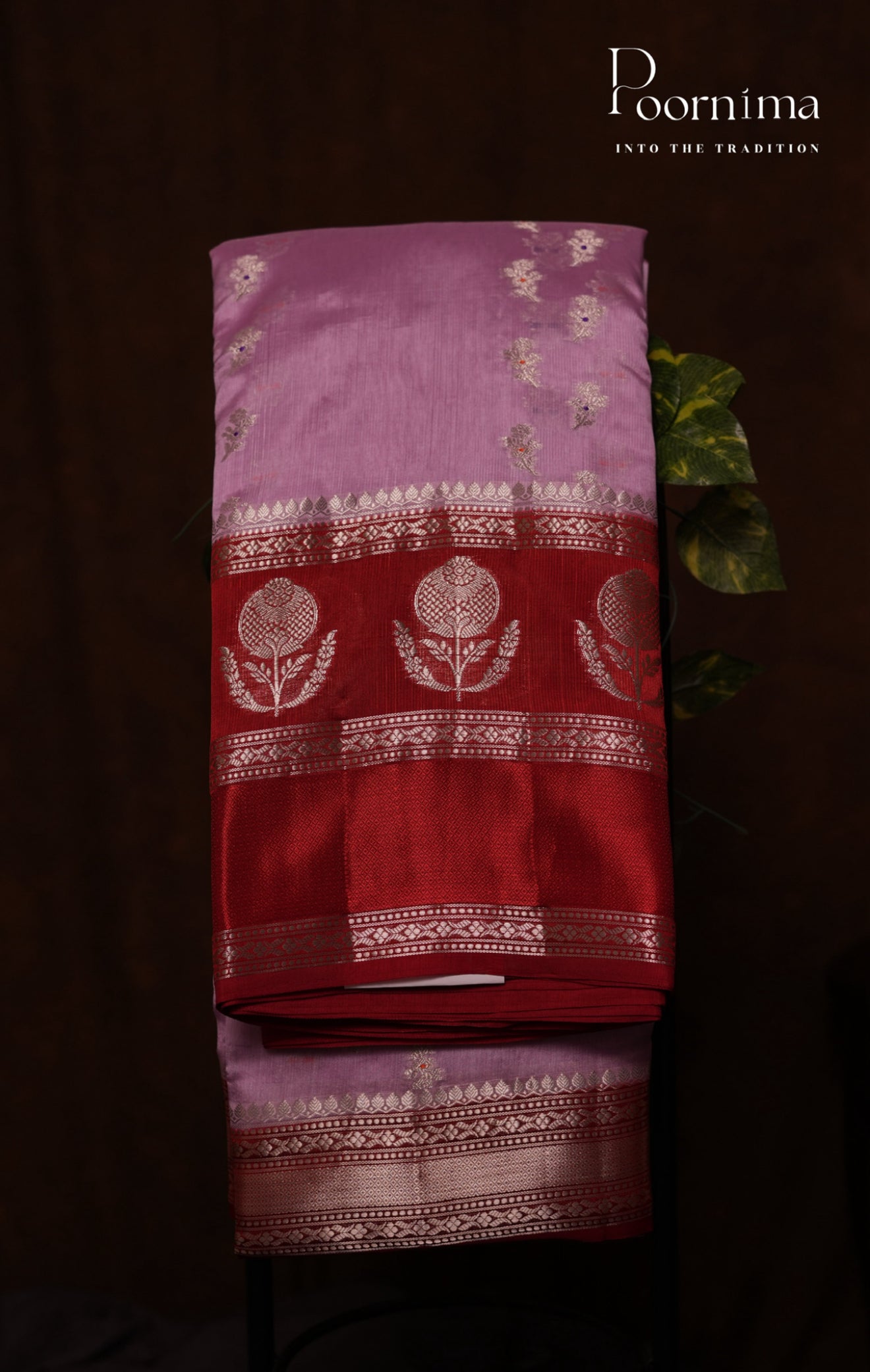 PURE MANGO SILK HANDLOOM SAREE