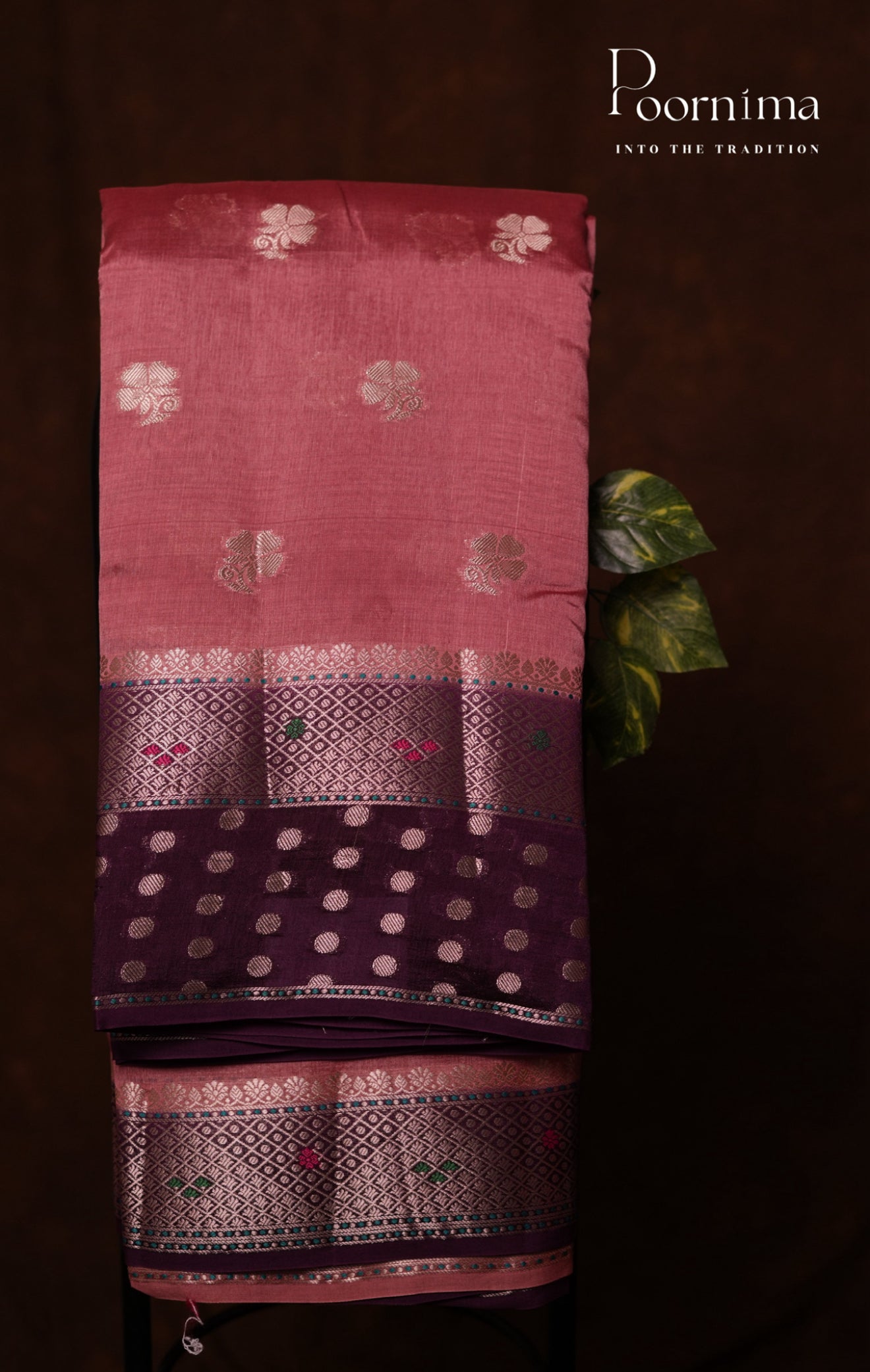 PURE MANGO SILK HANDLOOM SAREE
