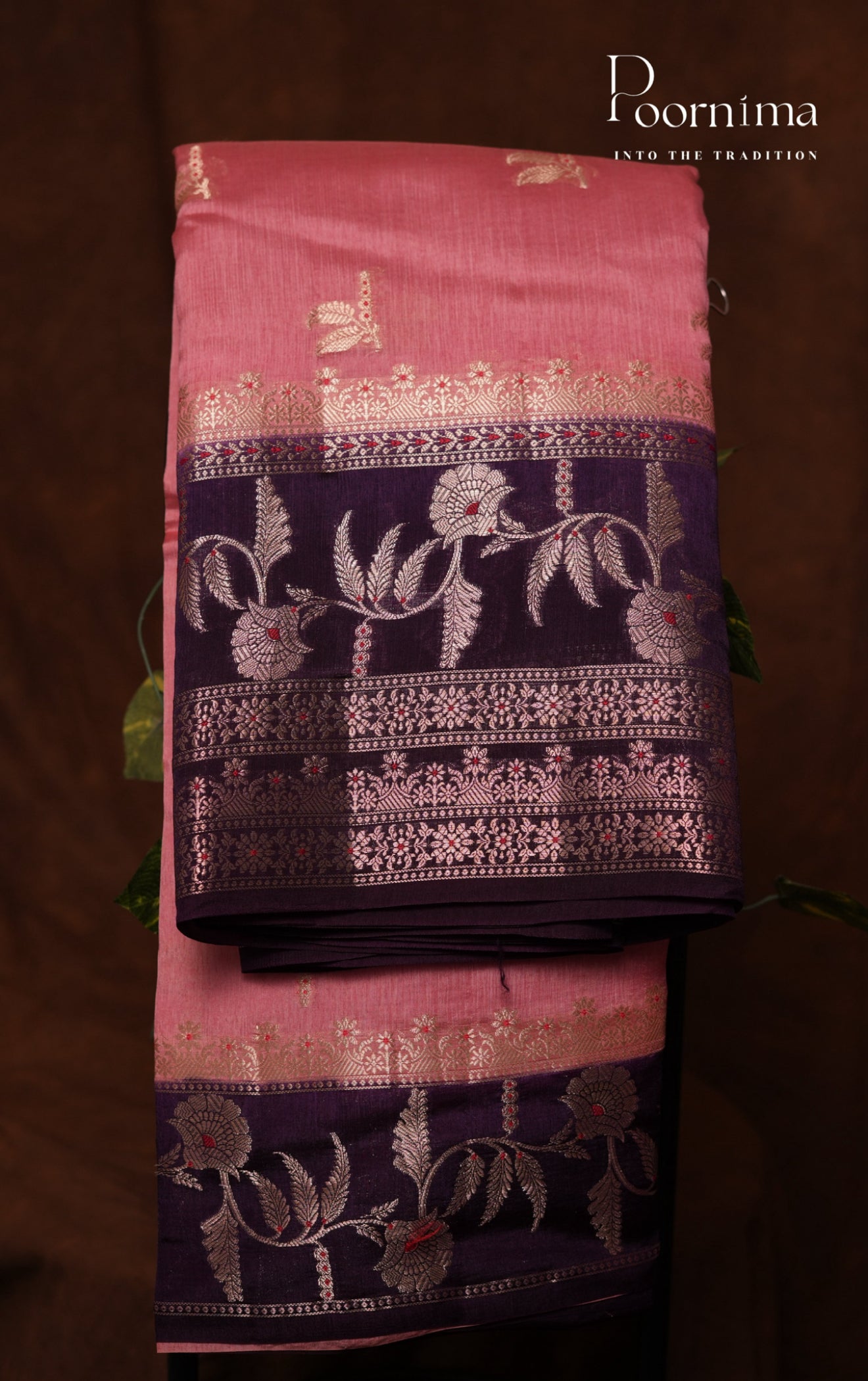 PURE MANGO SILK HANDLOOM SAREE