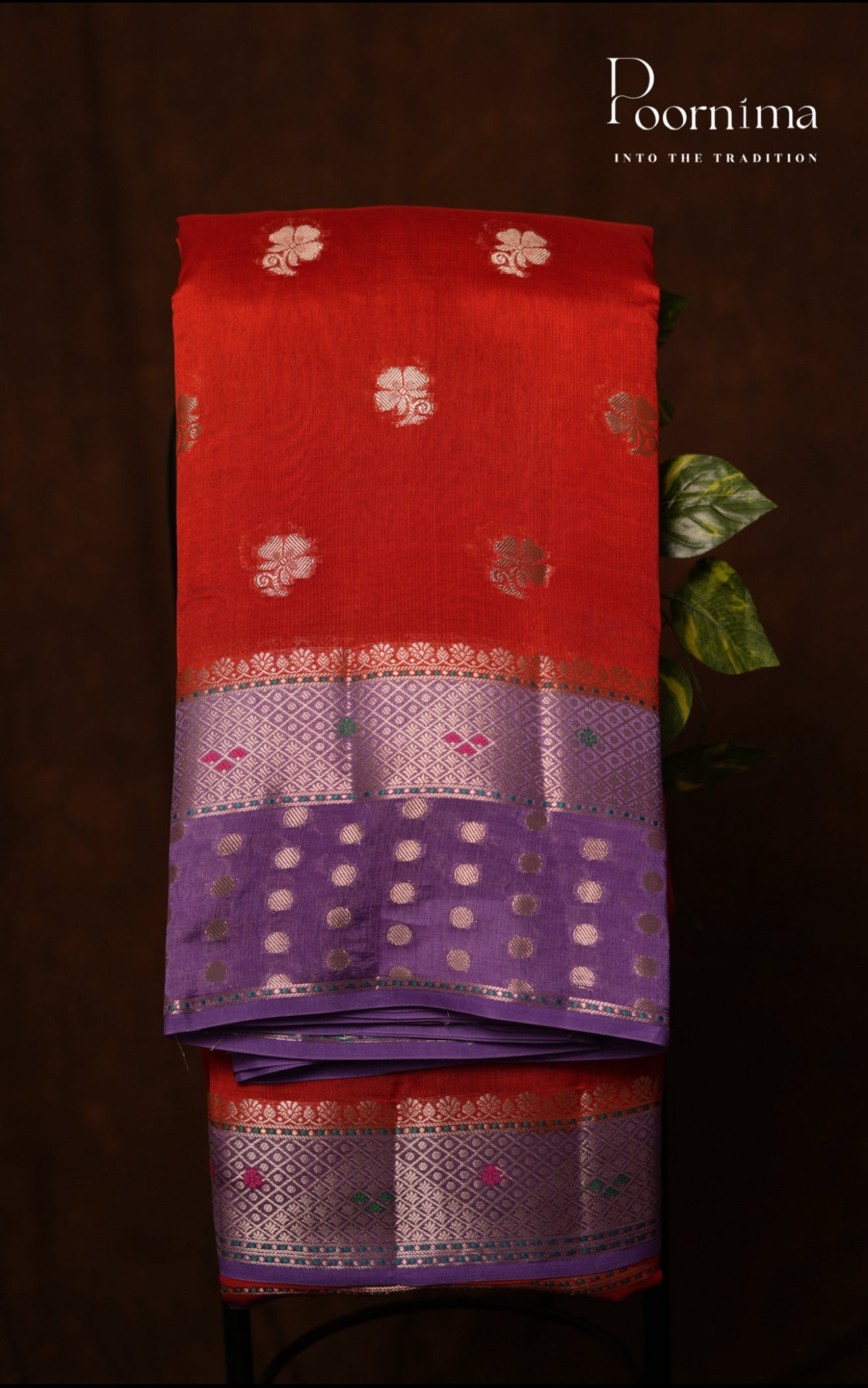 PURE MANGO SILK HANDLOOM SAREE