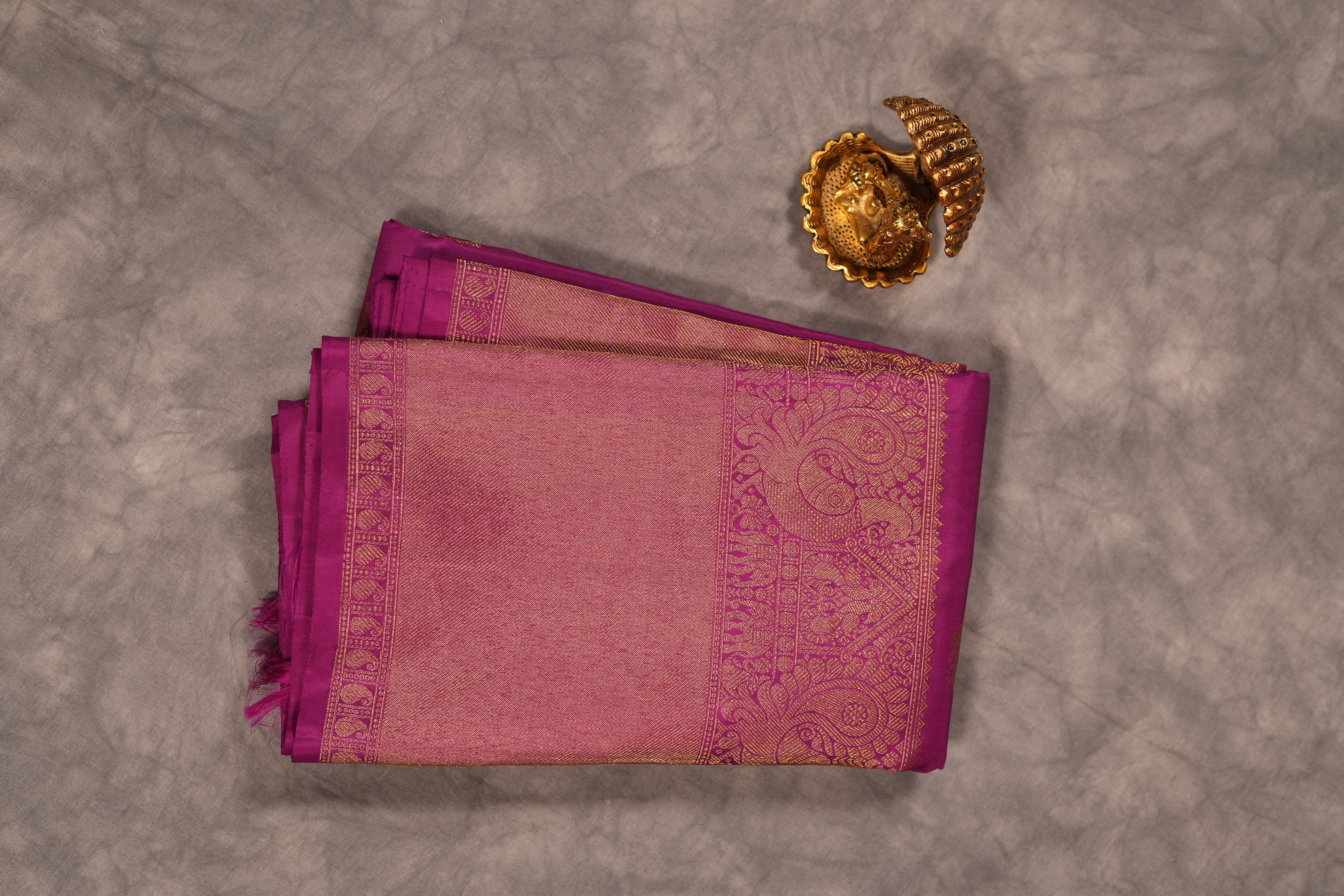 VINTAGE KANJEEVARAM - MAGENTA PINK