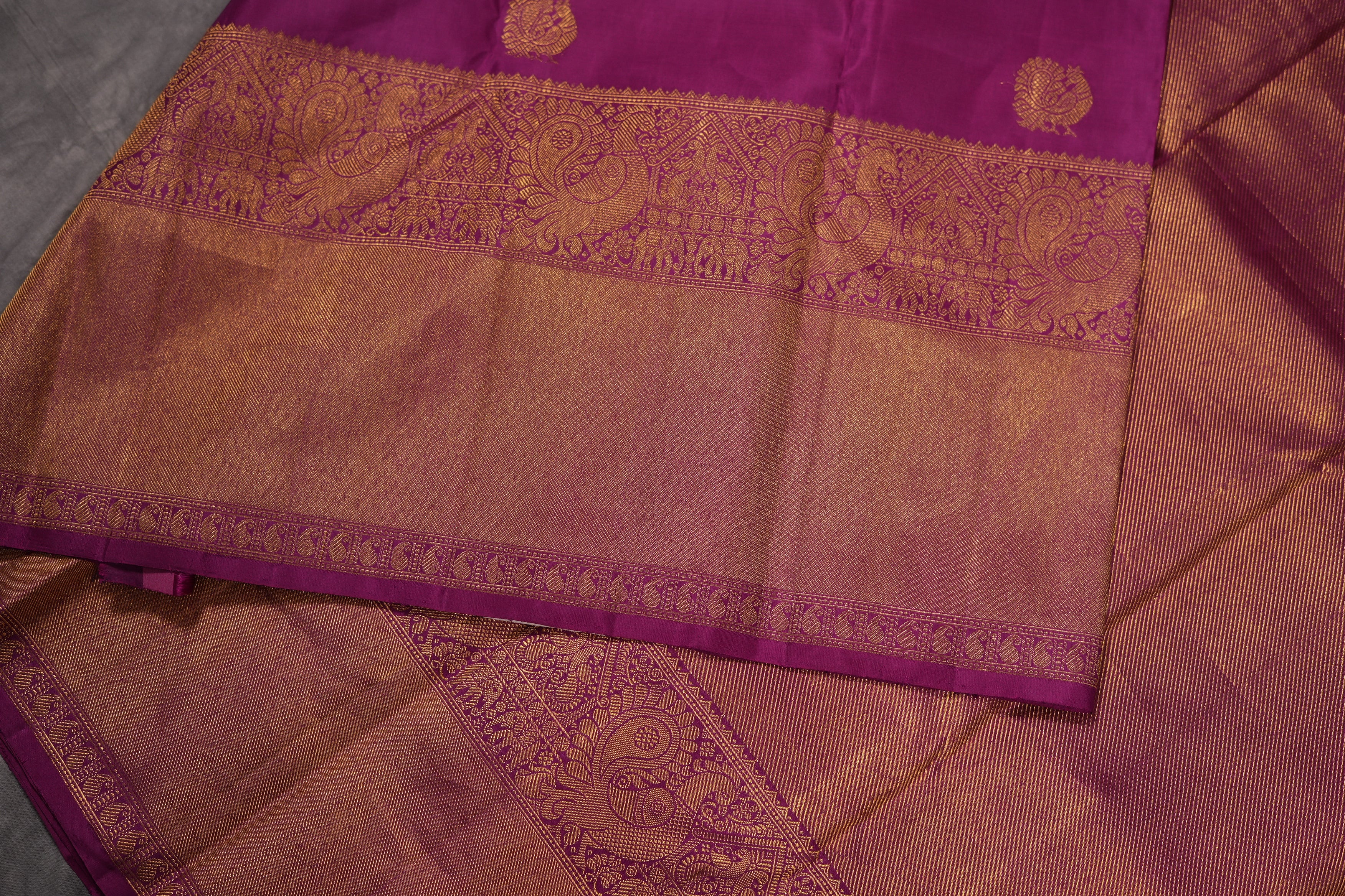 VINTAGE KANJEEVARAM - MAGENTA PINK