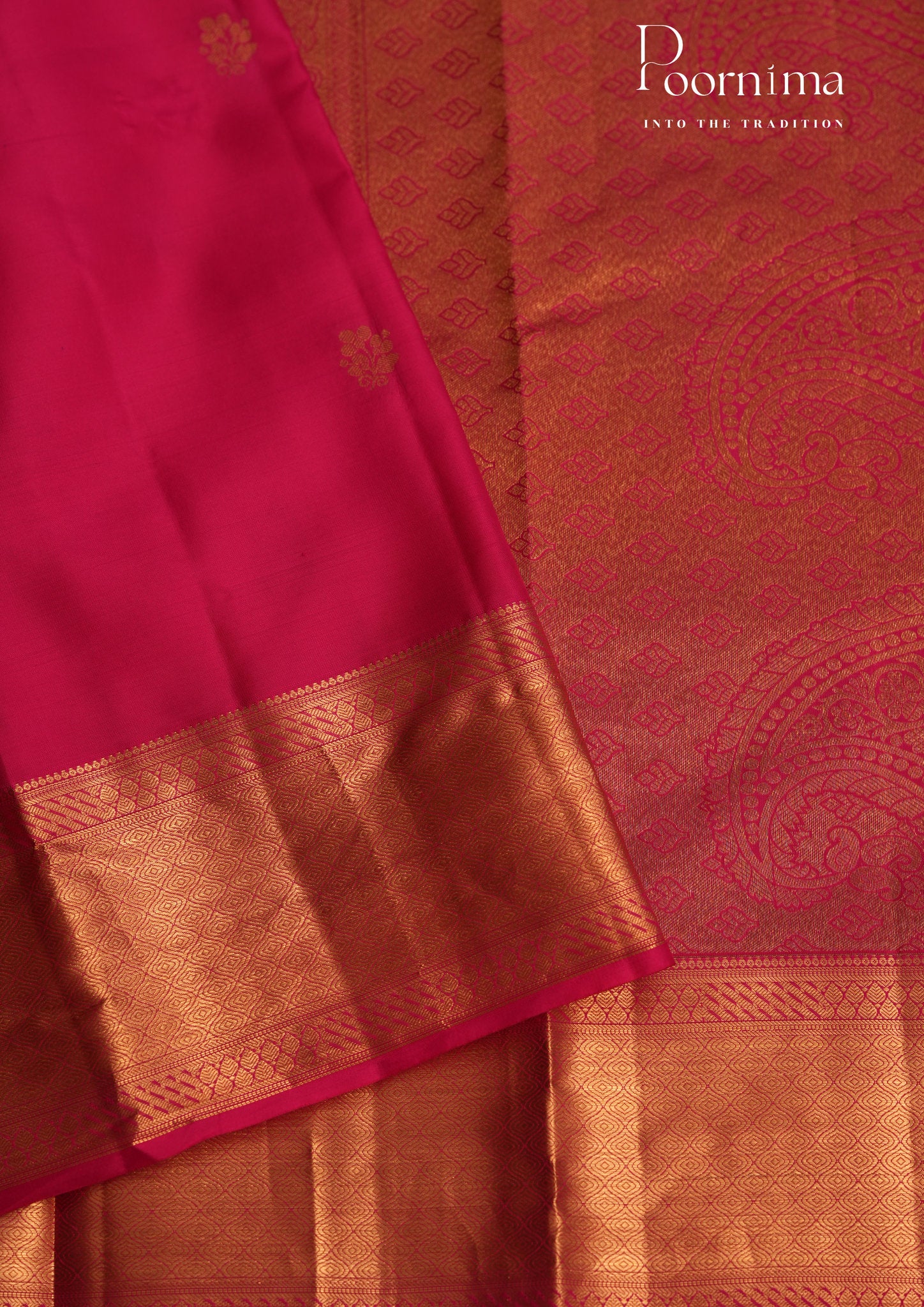 PURE VINTAGE KANCHI PATTU SAREE - KADHAMBARI SILKS