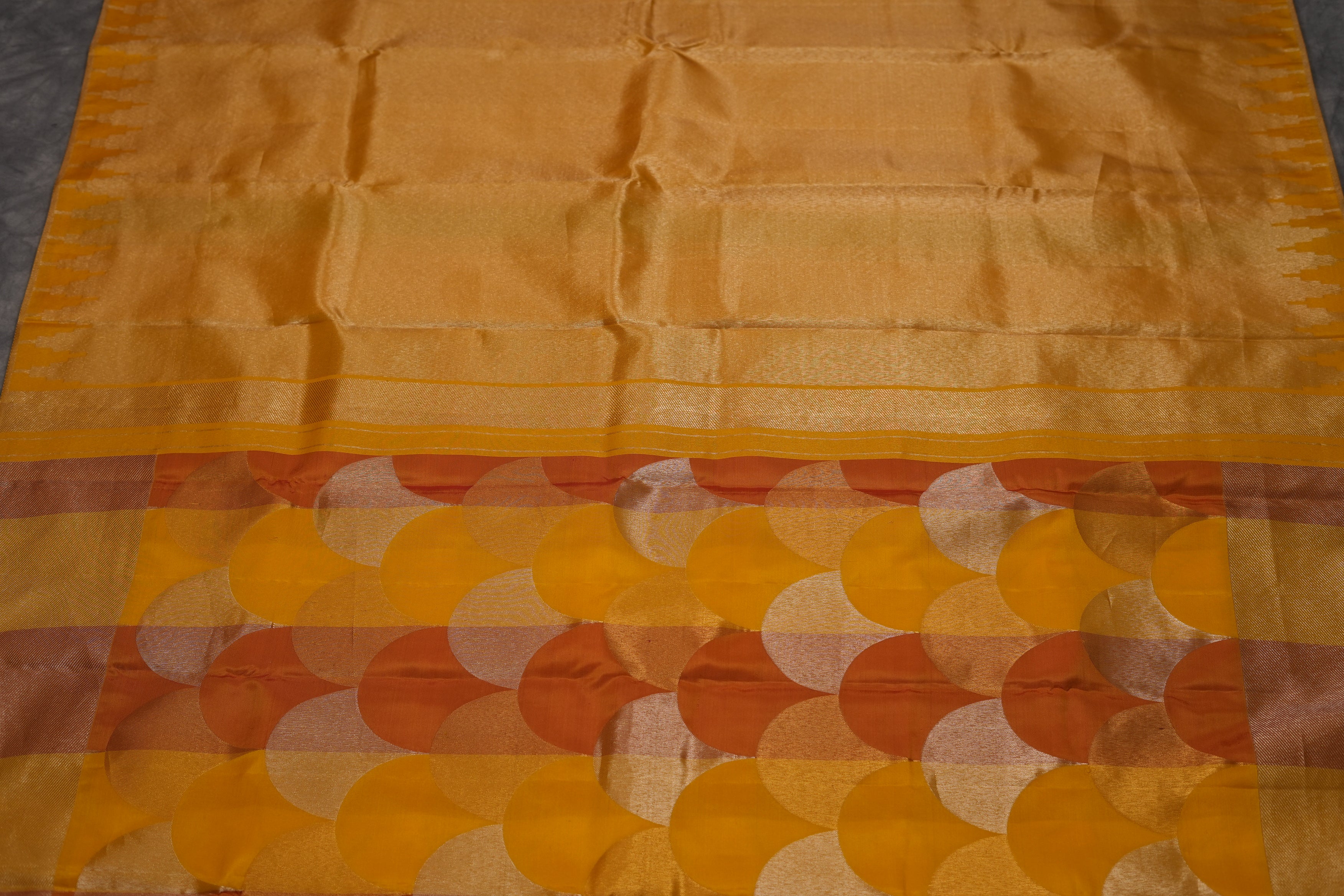 VINTAGE KANJEEVARAM - LEMON YELLOW