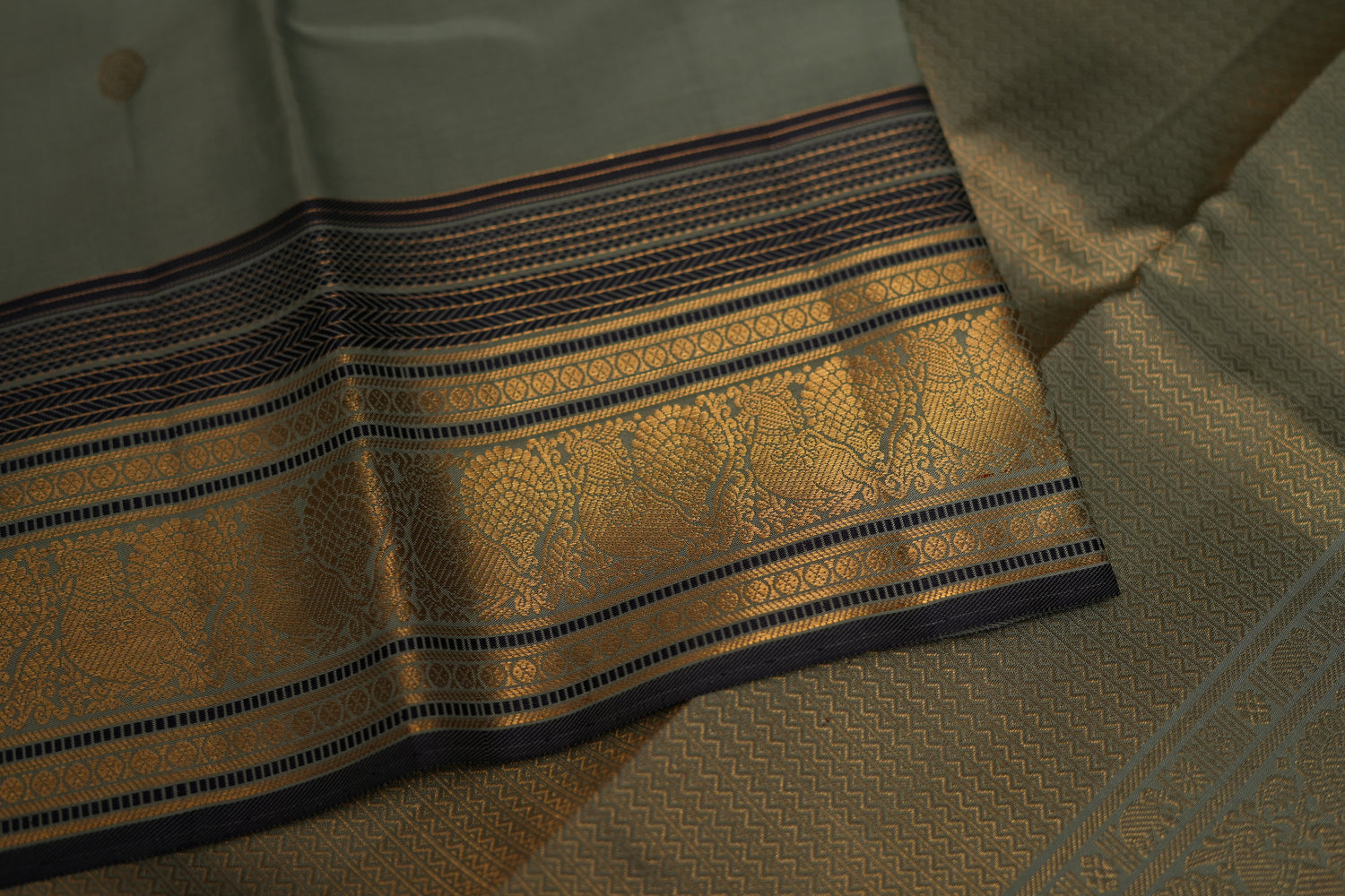 VINTAGE KANJEEVARAM - BABY BLUE