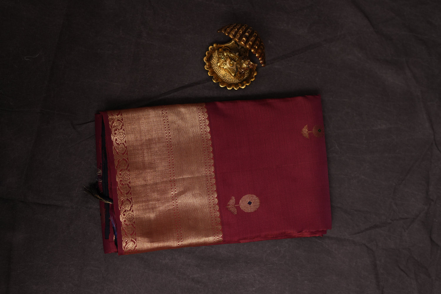 VINTAGE KANJEEVARAM - MAROON